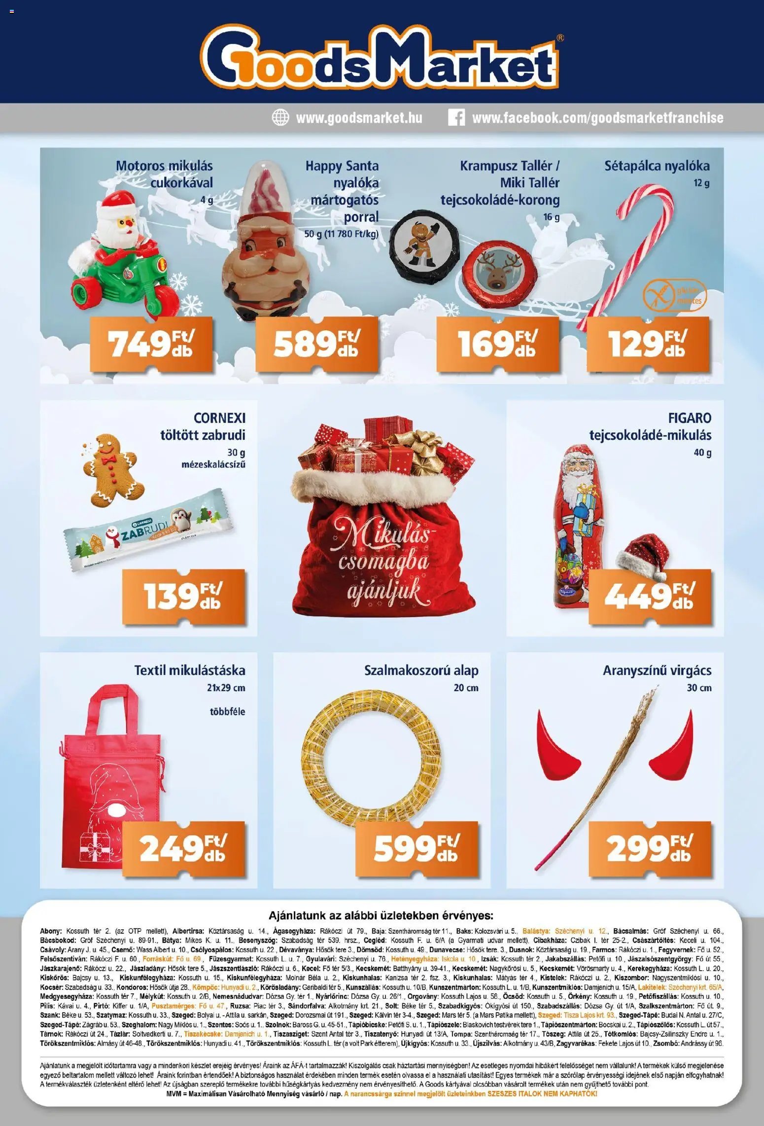 Goods Market újság 2025.11.20. Akciós újság Goods Market (2025-11-20 - 2025-11-29)