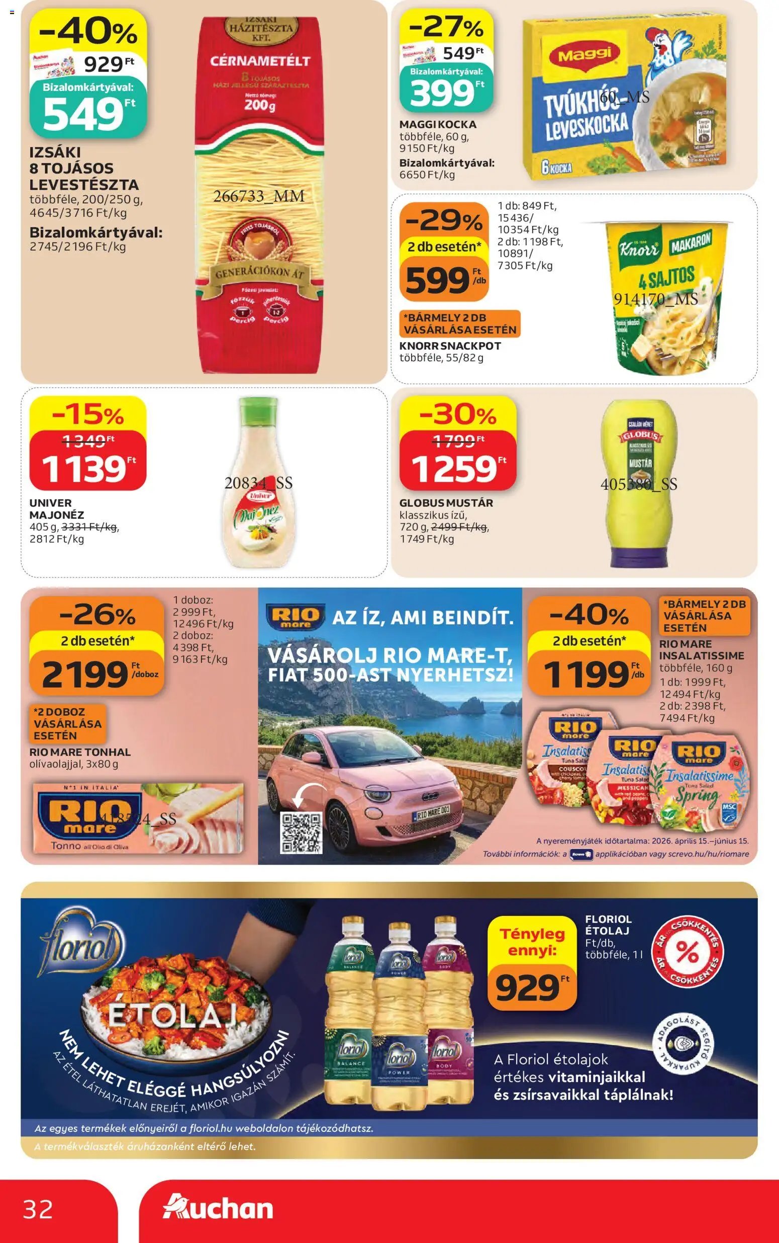 Auchan újság 2026.04.30. Auchan akciós újság (2026-04-30 - 2026-05-06)