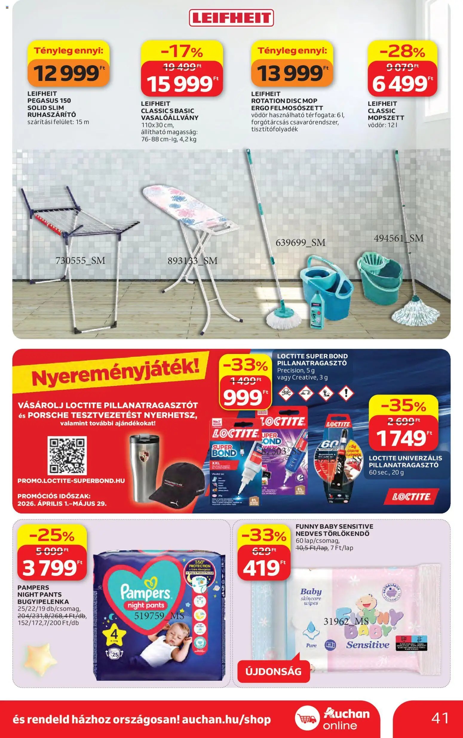 Auchan újság 2026.04.30. Auchan akciós újság (2026-04-30 - 2026-05-06)