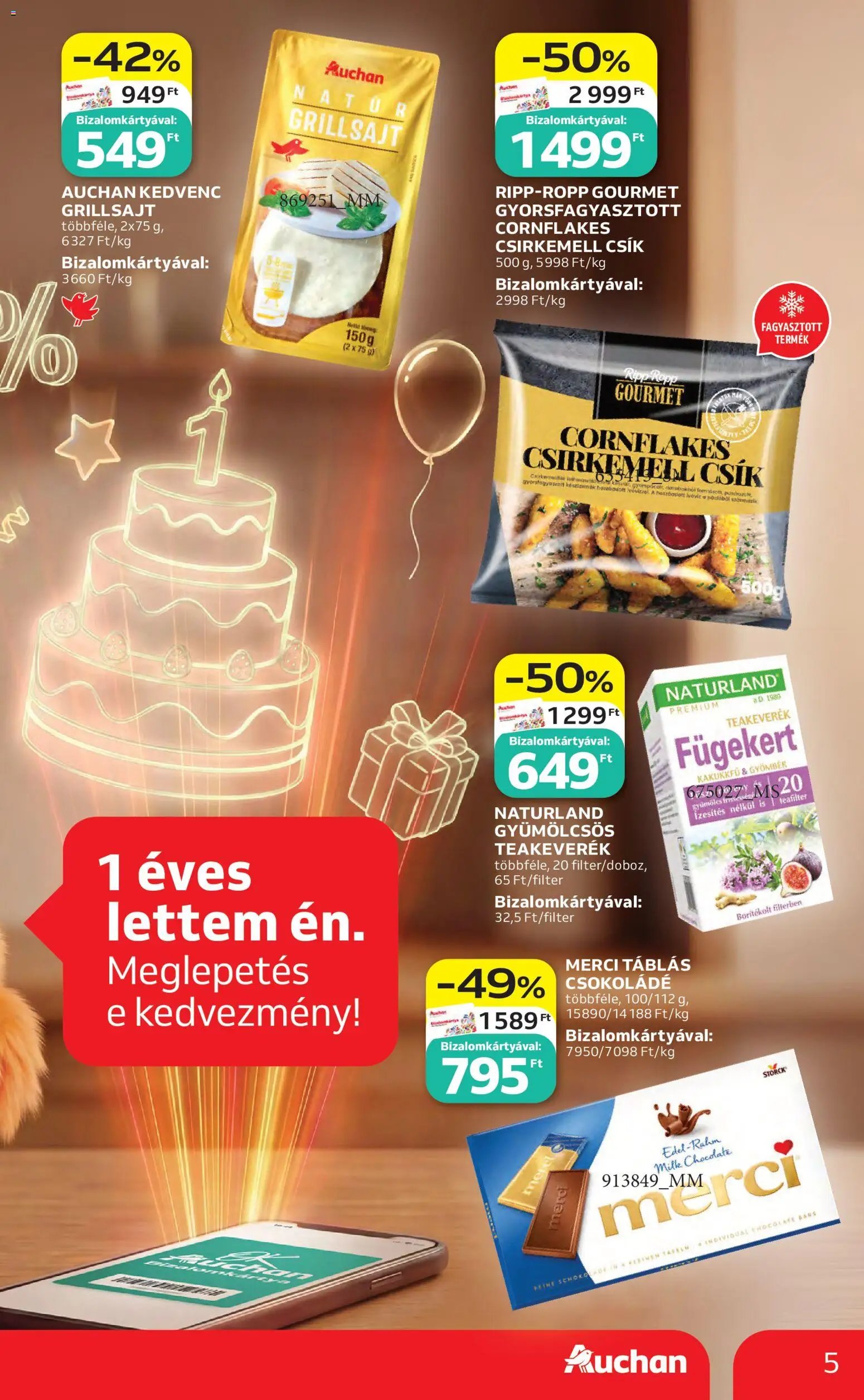 Auchan újság 2026.04.30. Auchan akciós újság (2026-04-30 - 2026-05-06)