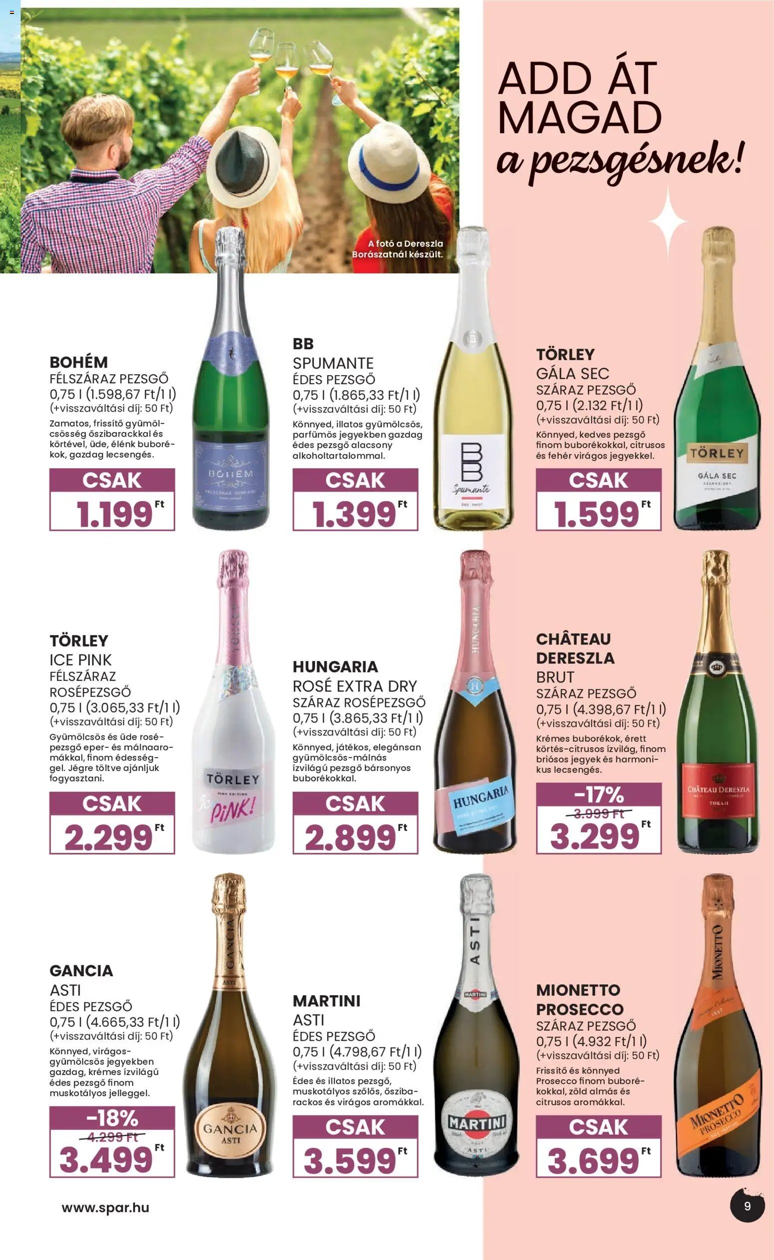 Interspar újság 2026.04.29. Interspar Tavaszi Borkatalógus (2026-04-29 - 2026-05-27)
