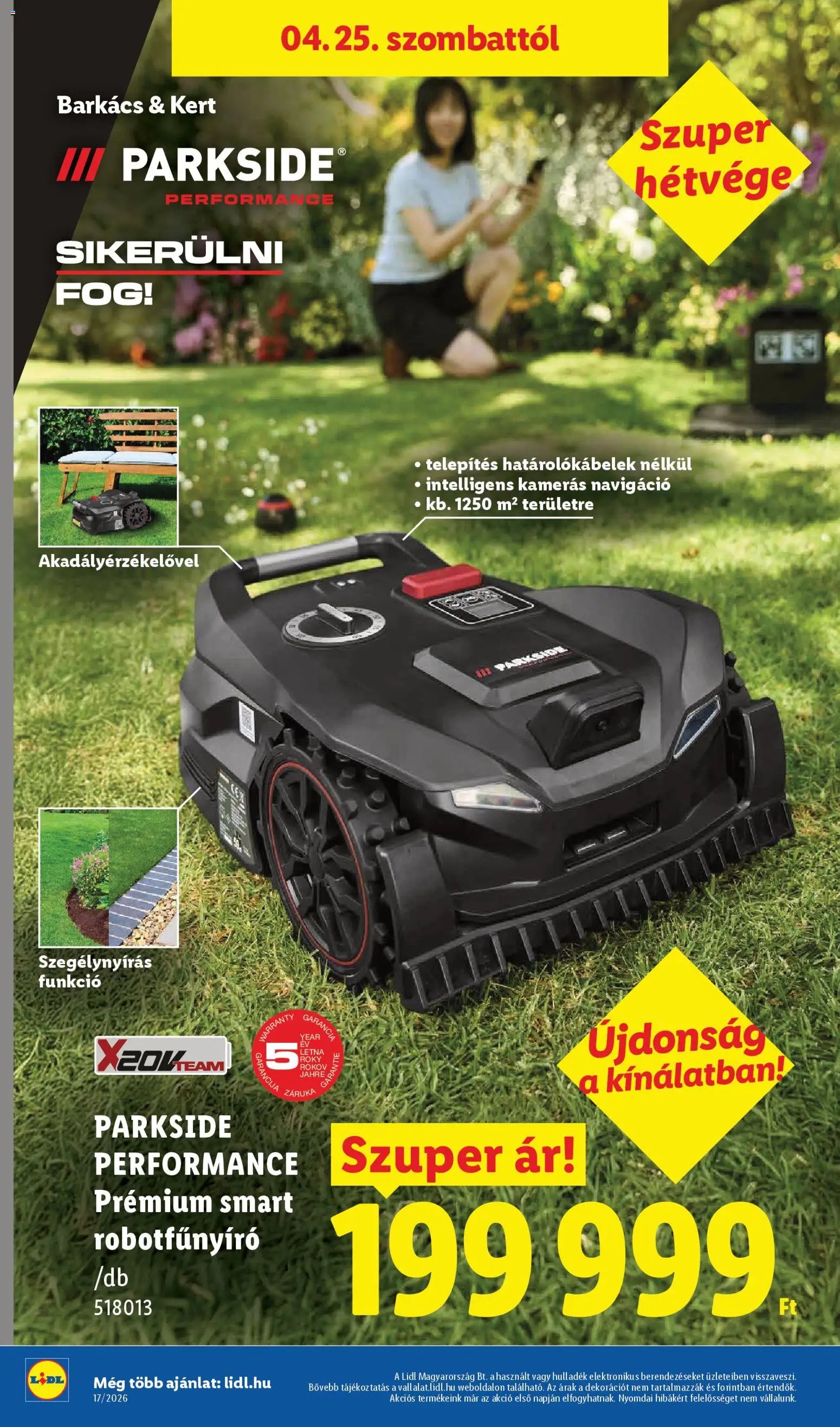 Lidl újság 2026.04.23. Lidl Nonfood kínálatunk (2026-04-23 - 2026-04-29)