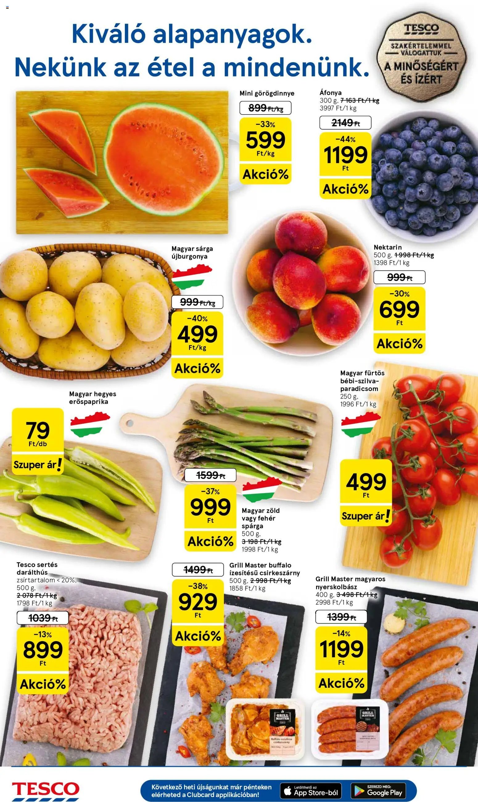 Tesco újság 2026.05.28. Tesco Szupermarket akciós újság (2026-05-28 - 2026-06-03)