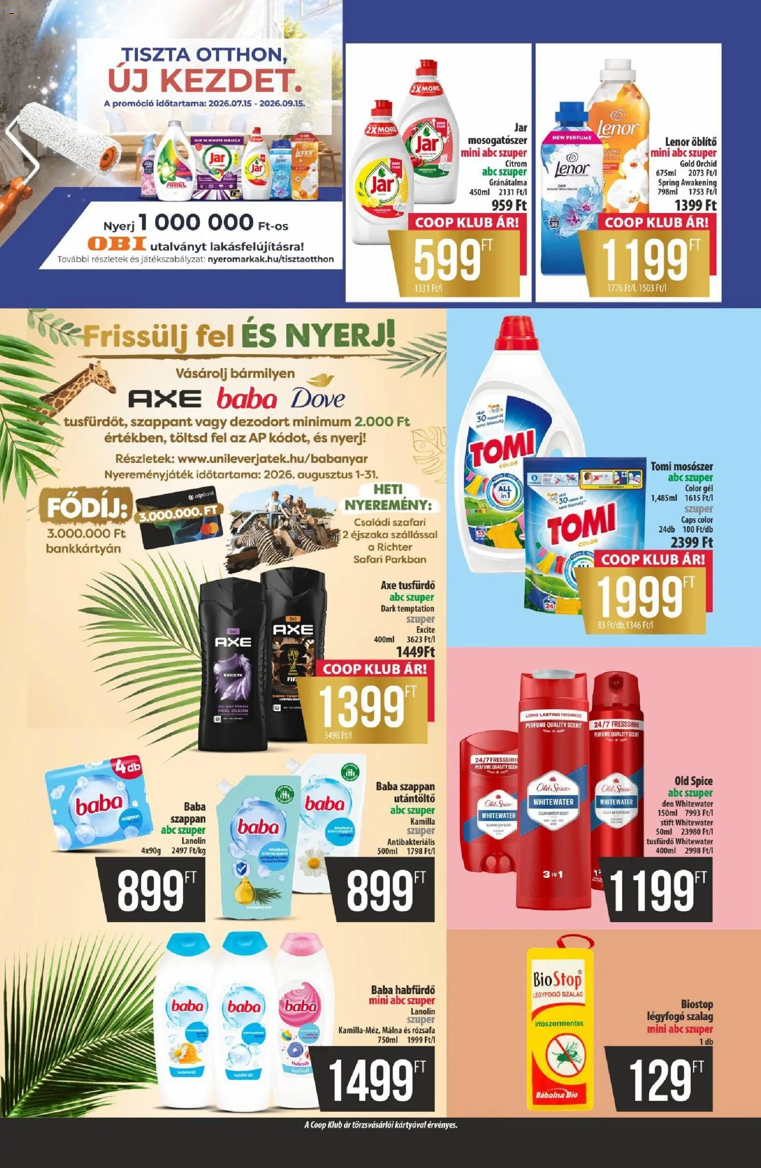 COOP újság 2026.08.21. COOP - Újság Észak Kelet Pro-Coop Zrt