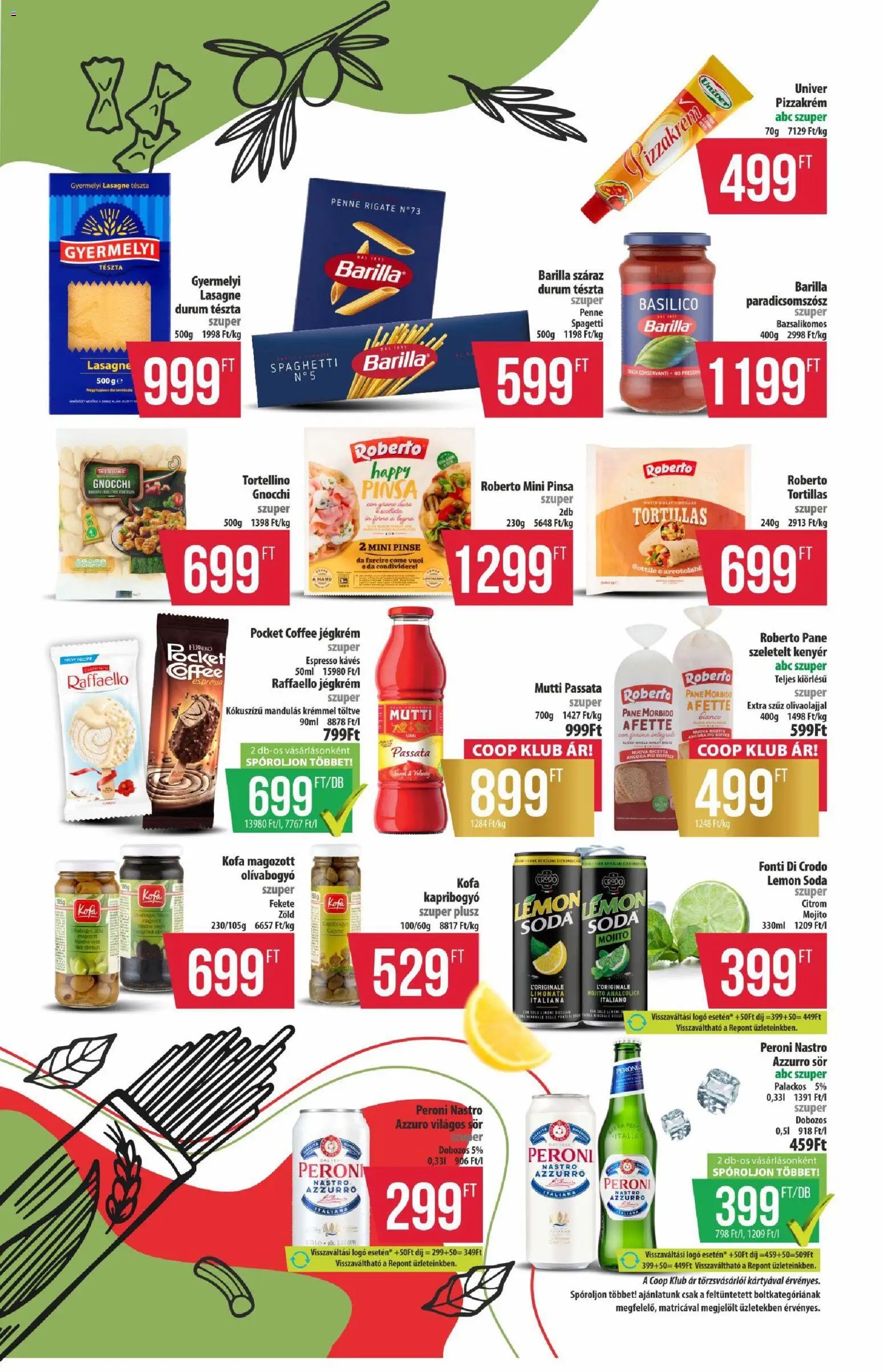 COOP újság 2026.08.21. COOP - Újság Észak Kelet Pro-Coop Zrt