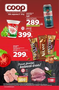 COOP újság 2026.08.21. COOP - Újság Észak Kelet Pro-Coop Zrt
