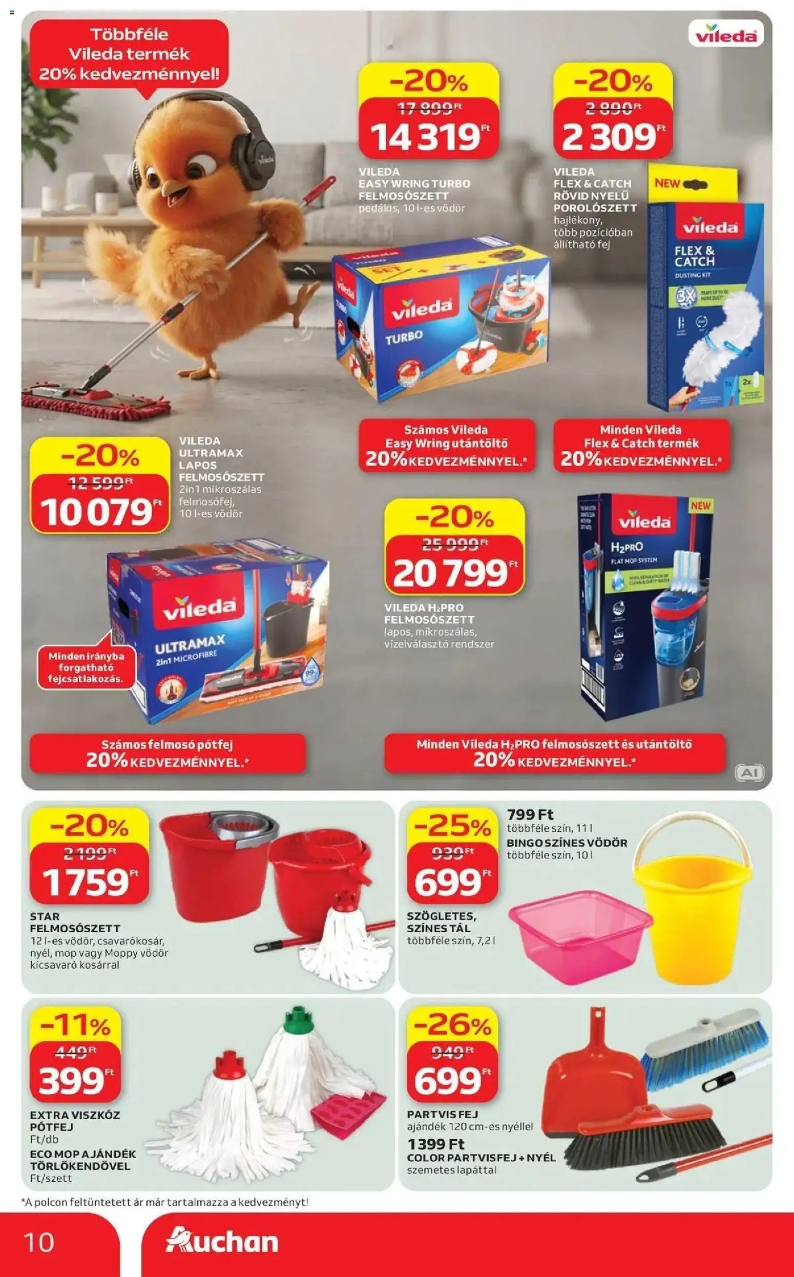 Auchan újság 2026.09.24. Auchan Őszi nagytakarítás Fót