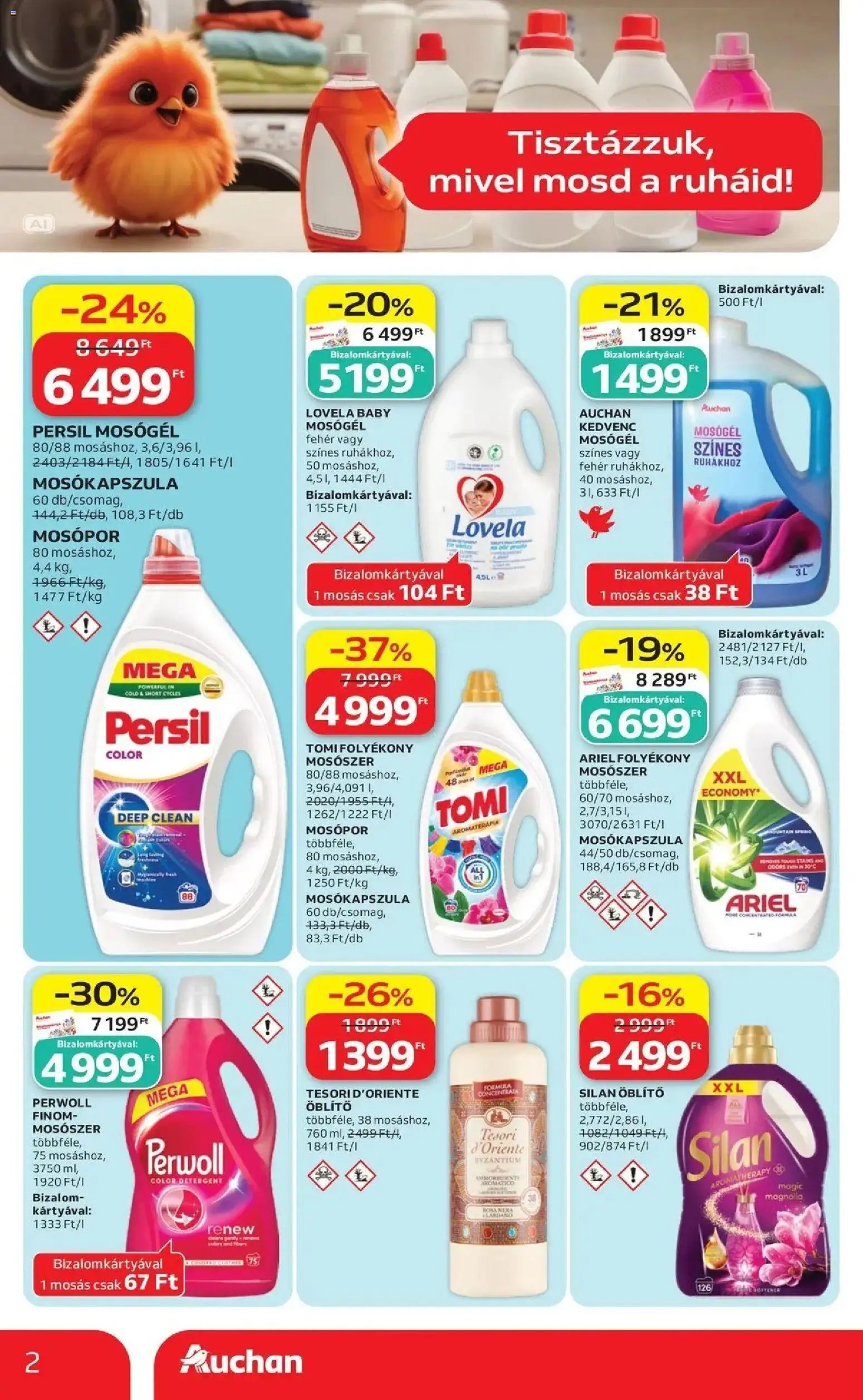 Auchan újság 2026.09.24. Auchan Őszi nagytakarítás Fót