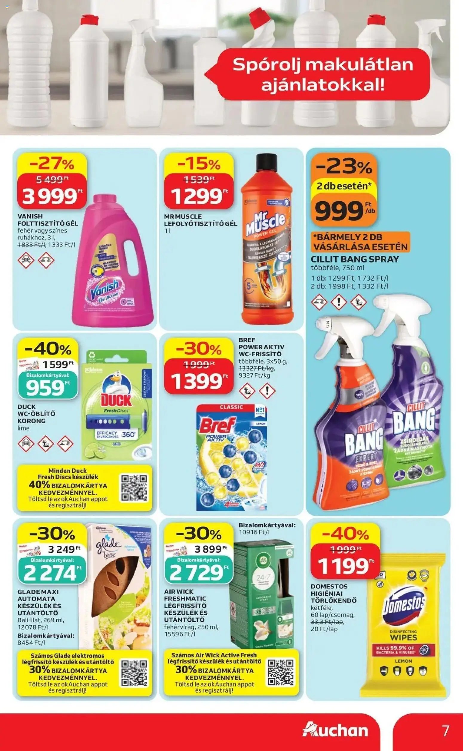Auchan újság 2026.09.24. Auchan Őszi nagytakarítás Fót