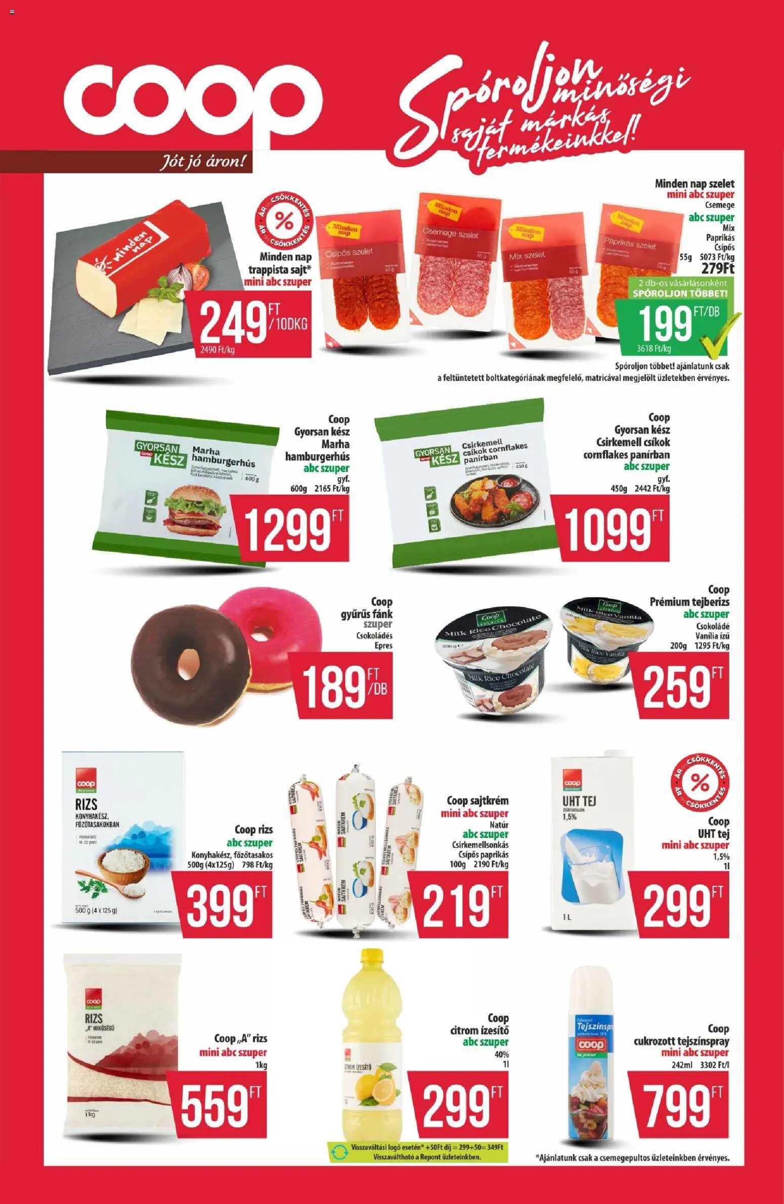 COOP újság 2025.11.20. Észak Kelet Pro-Coop Zrt (2025-11-20 - 2025-11-26)