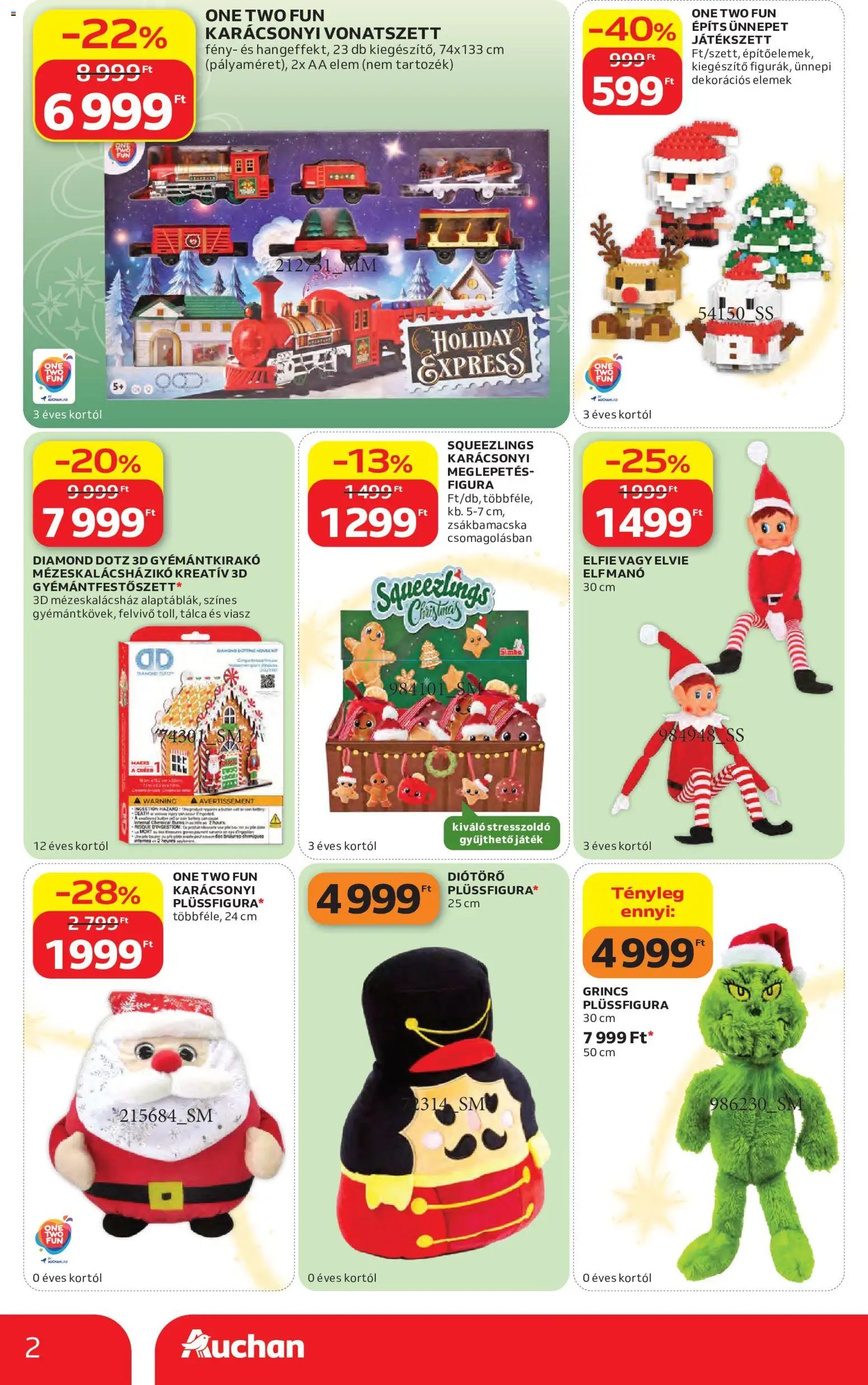 Auchan Karácsony akciós újság 2026.10.22. -tól/től 🧑‍🎄❄️