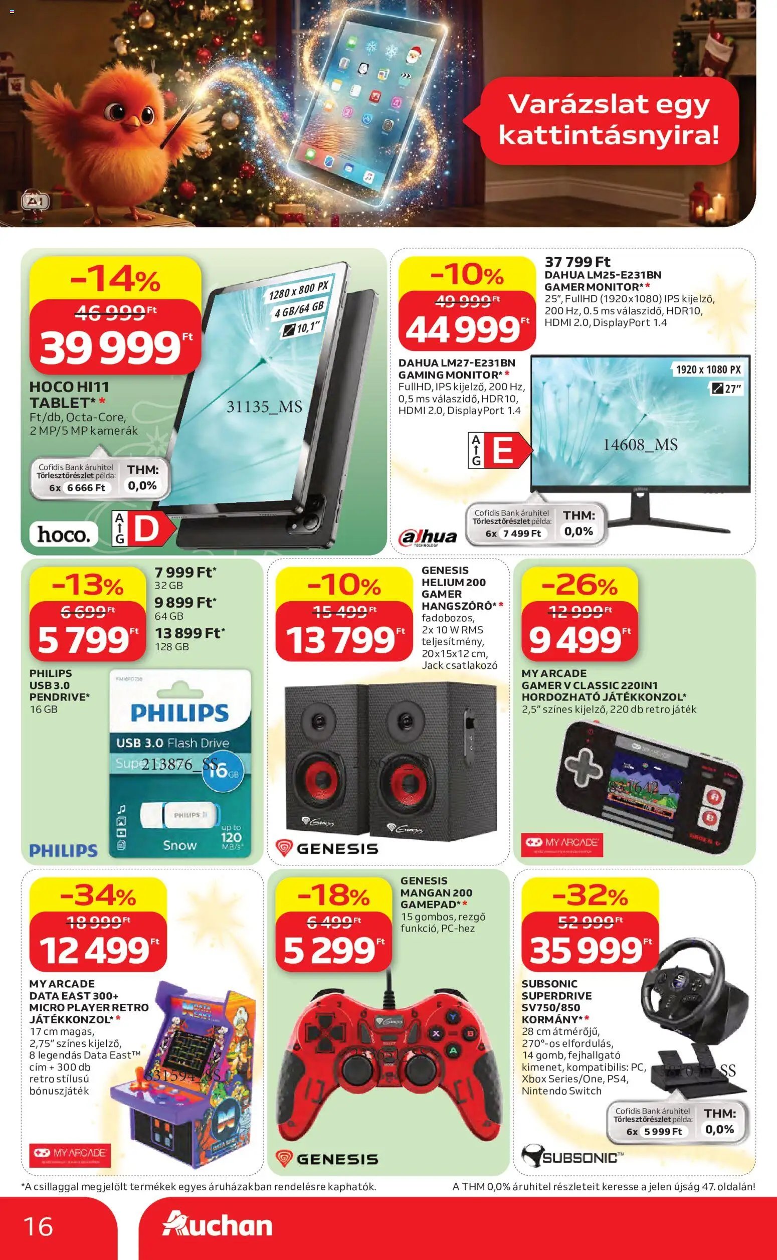 Auchan Karácsony akciós újság 2026.10.22. -tól/től 🧑‍🎄❄️