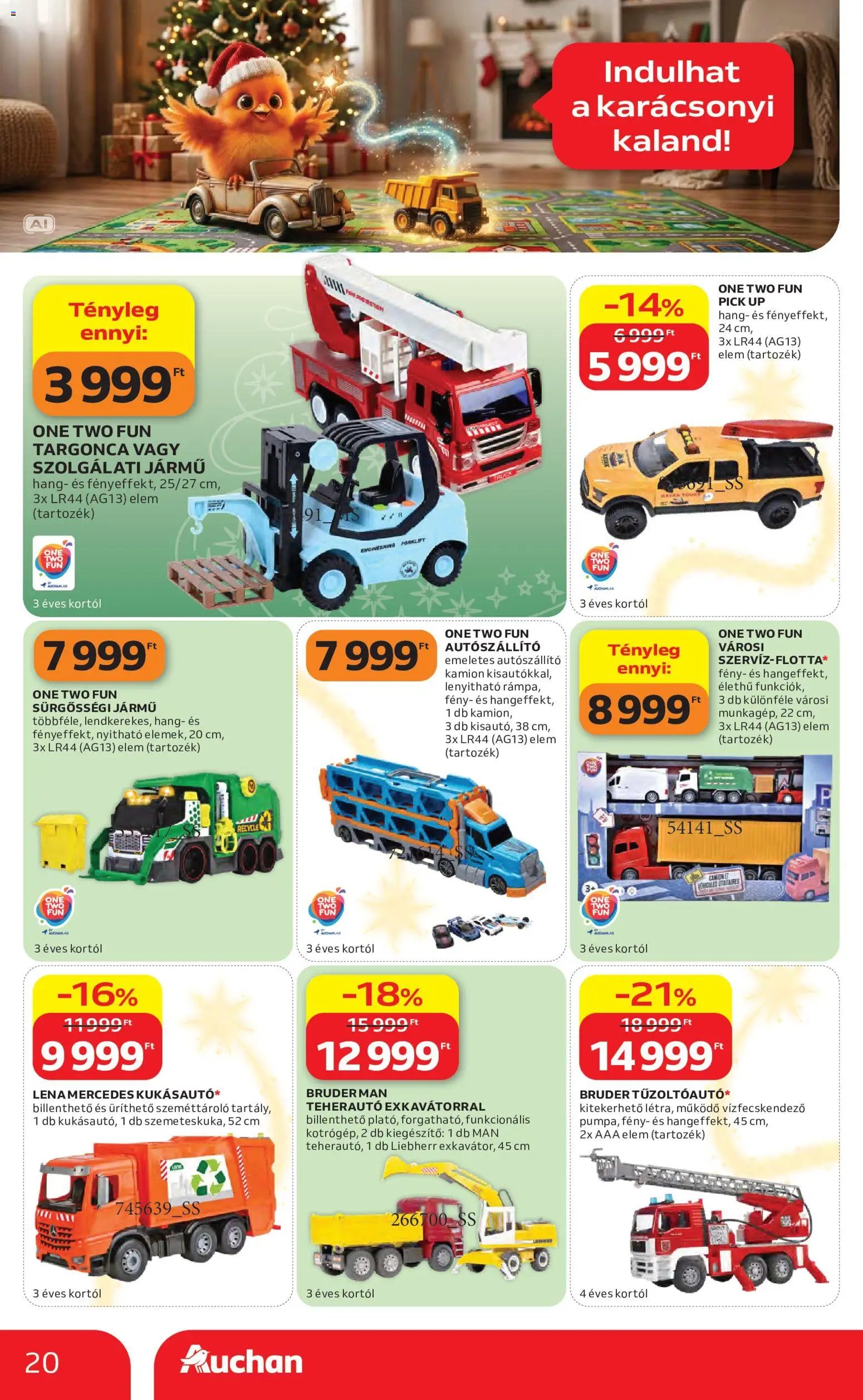 Auchan Karácsony akciós újság 2026.10.22. -tól/től 🧑‍🎄❄️