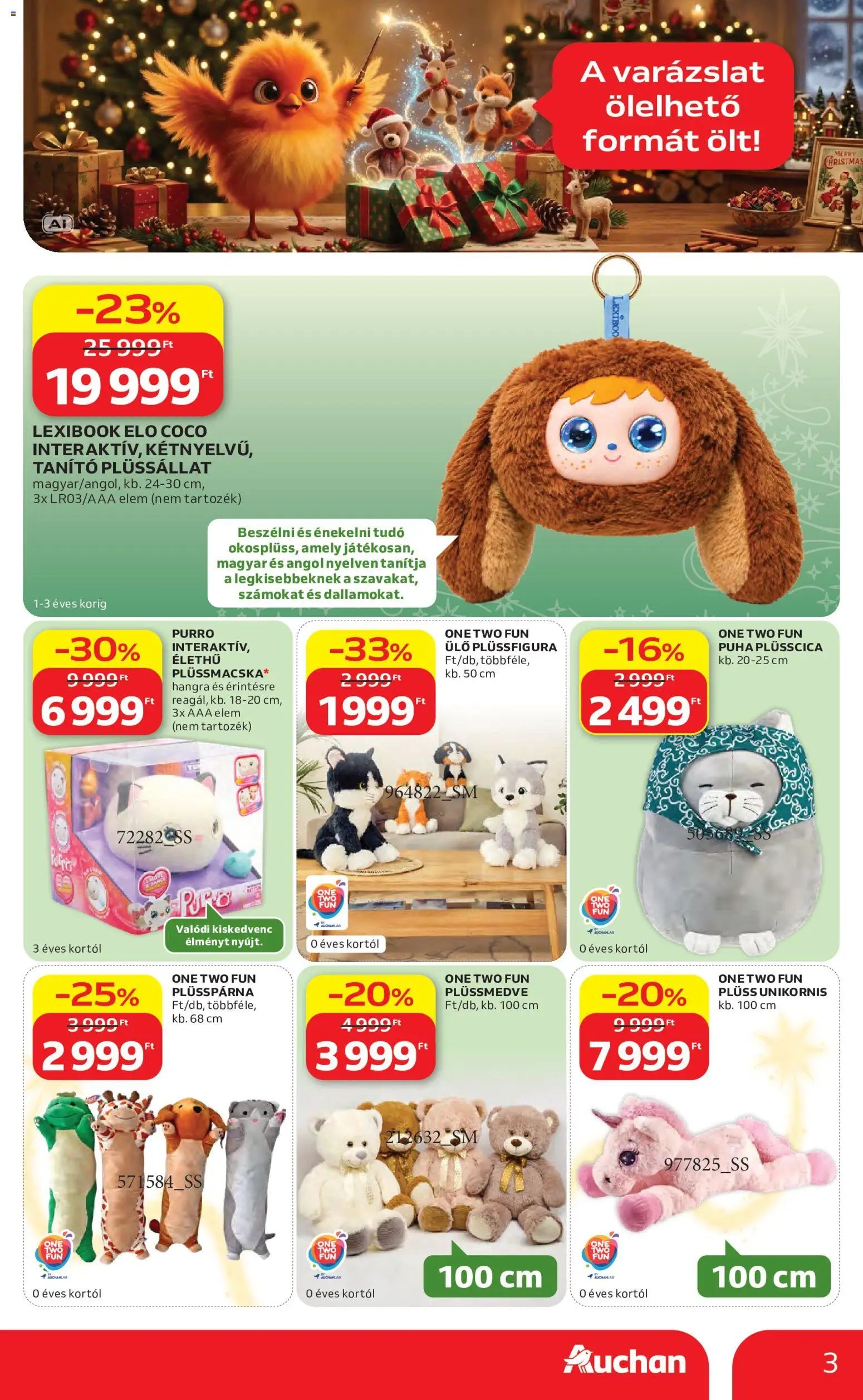 Auchan Karácsony akciós újság 2026.10.22. -tól/től 🧑‍🎄❄️
