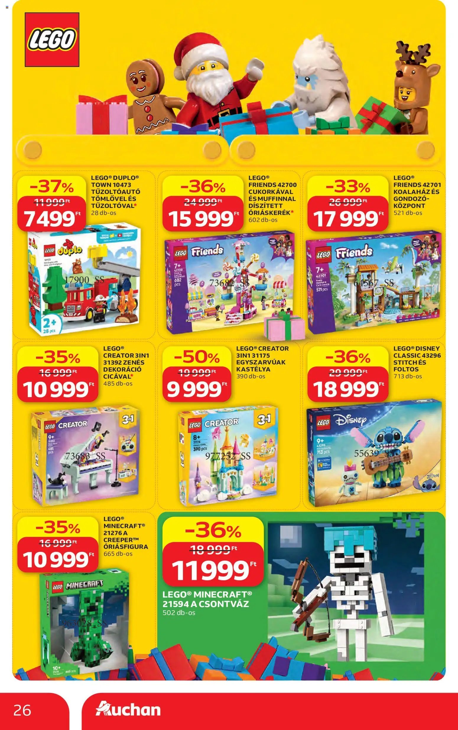 Auchan Karácsony akciós újság 2026.10.22. -tól/től 🧑‍🎄❄️