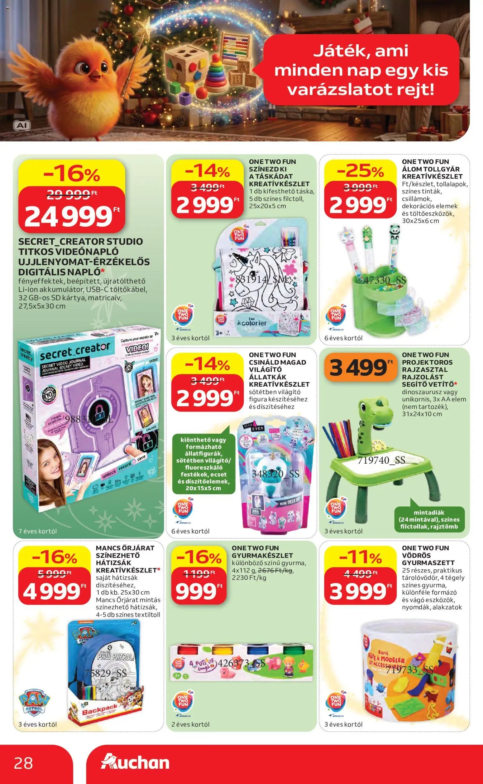 Auchan Karácsony akciós újság 2026.10.22. -tól/től 🧑‍🎄❄️