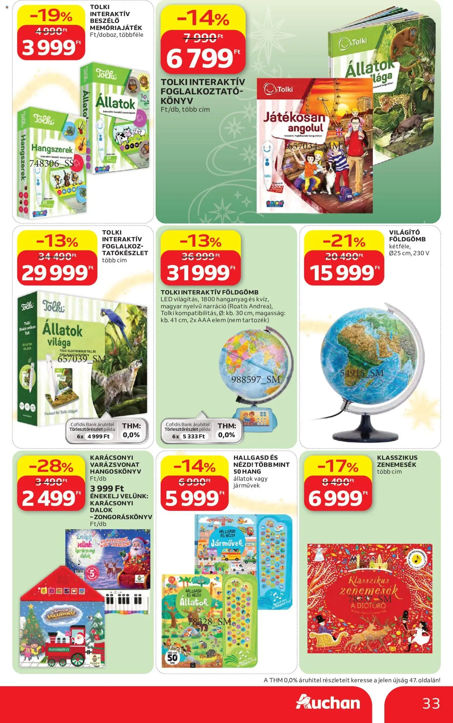 Auchan Karácsony akciós újság 2026.10.22. -tól/től 🧑‍🎄❄️
