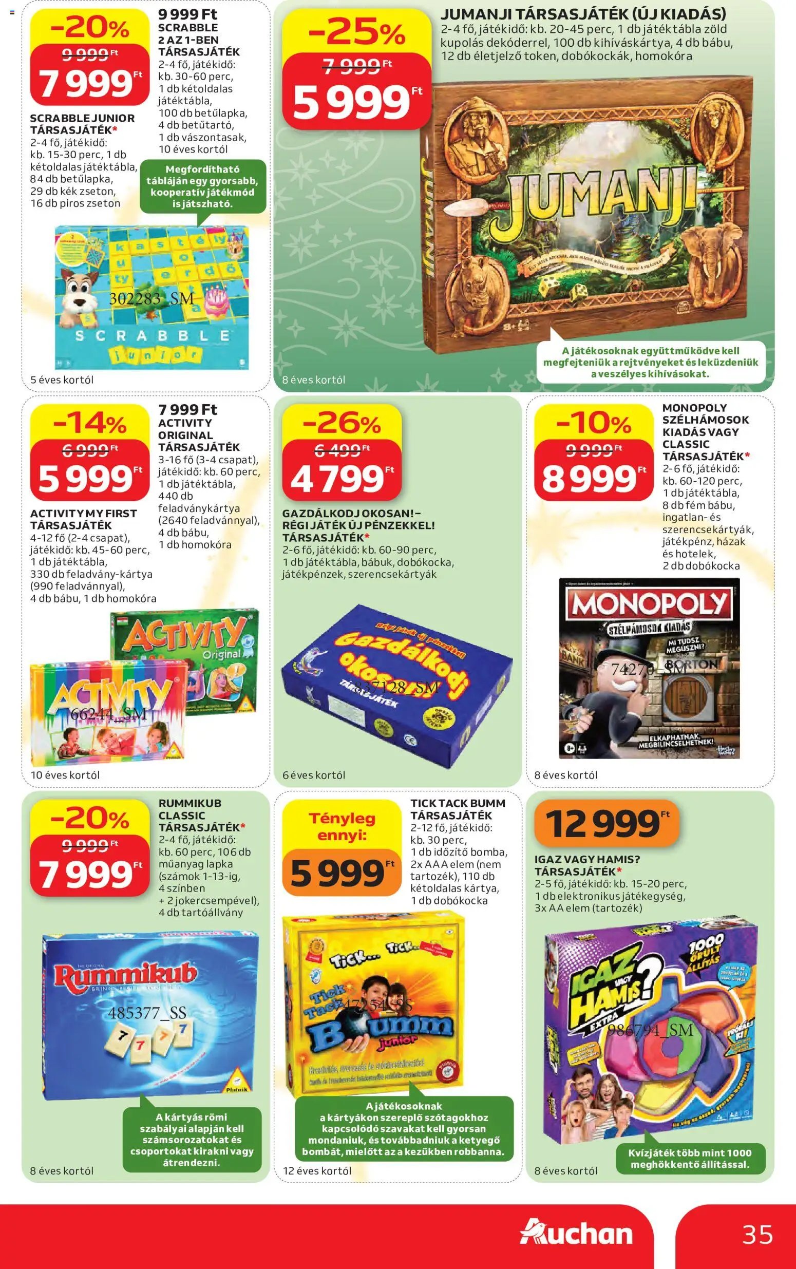 Auchan Karácsony akciós újság 2026.10.22. -tól/től 🧑‍🎄❄️