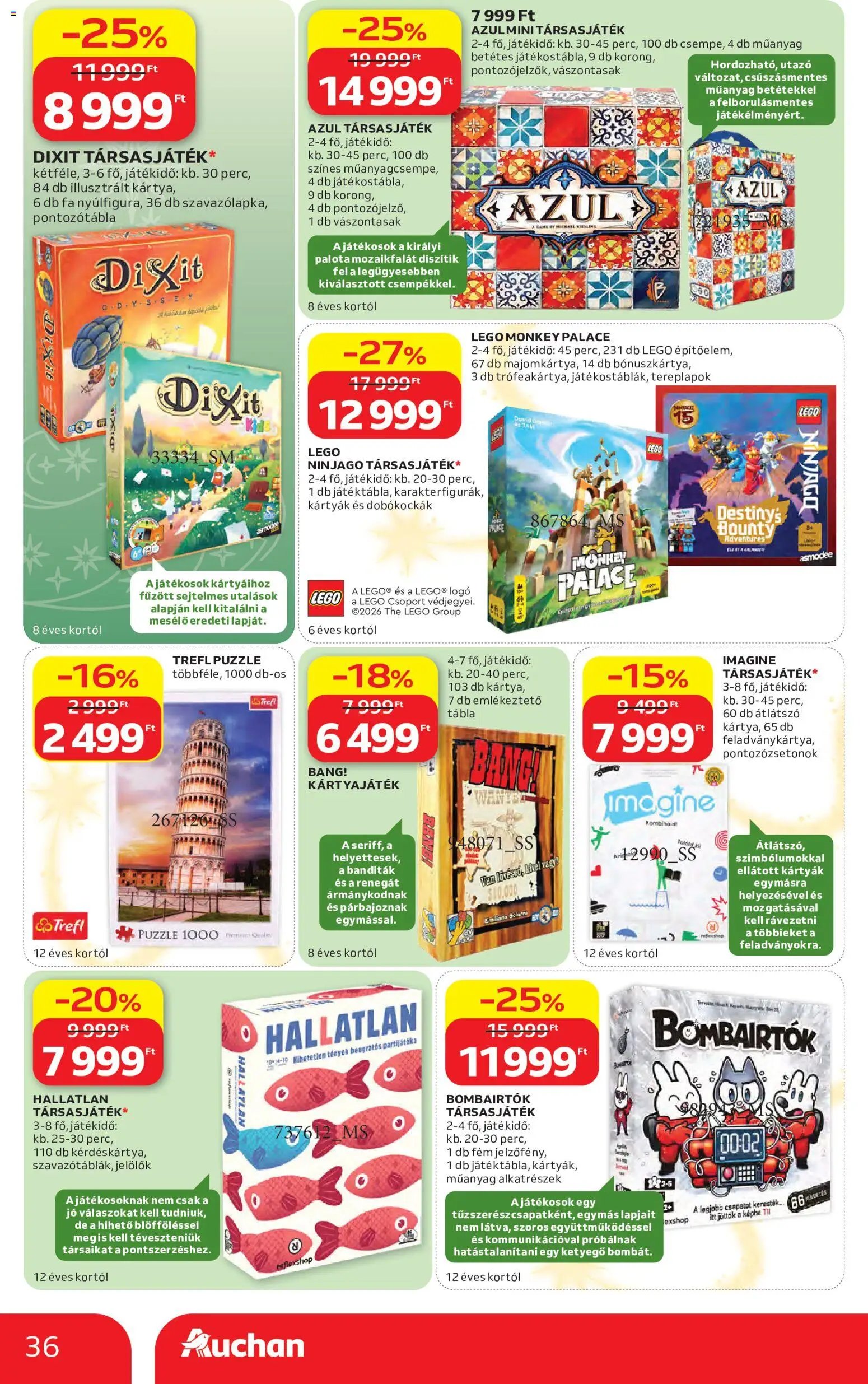 Auchan Karácsony akciós újság 2026.10.22. -tól/től 🧑‍🎄❄️