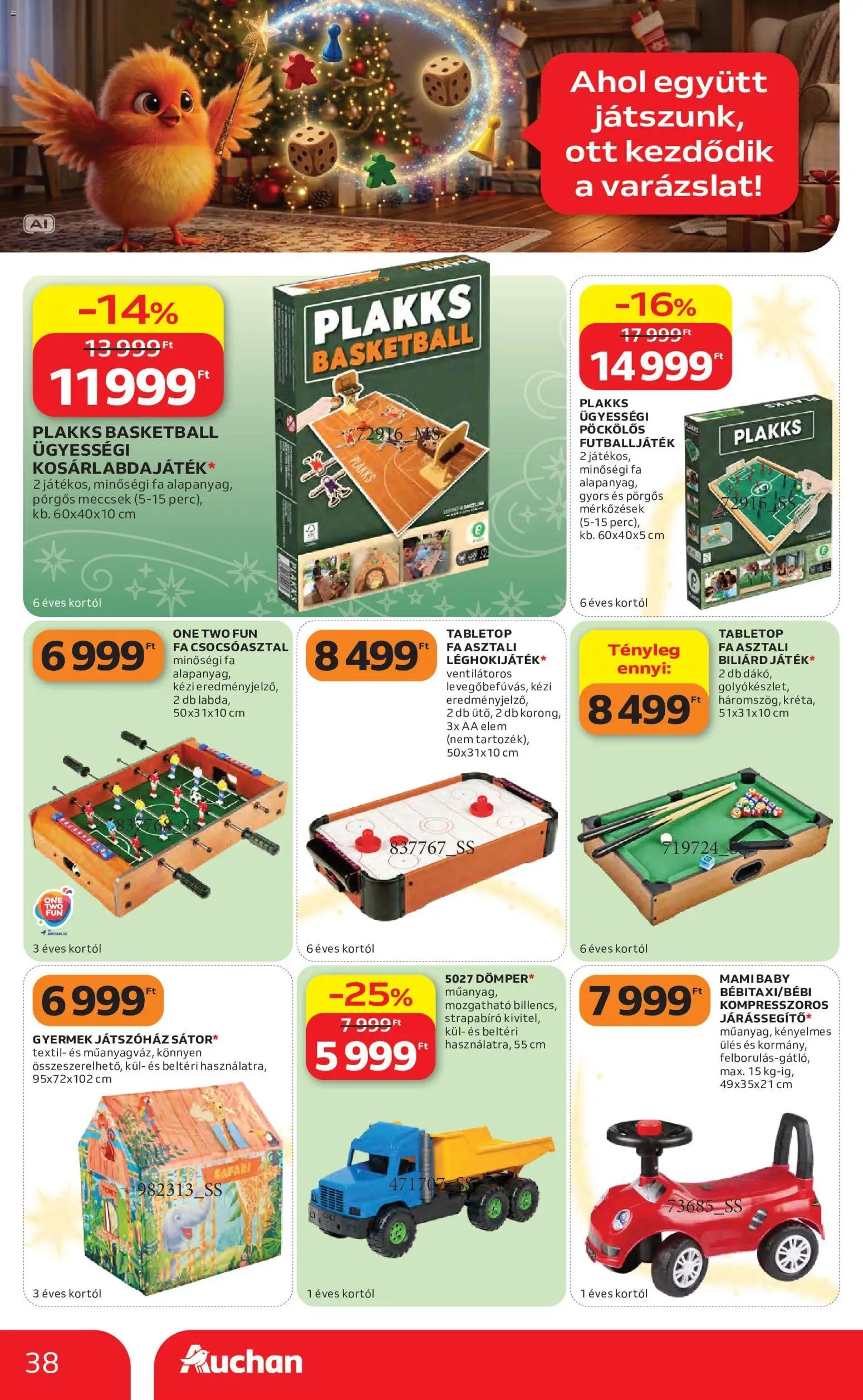 Auchan Karácsony akciós újság 2026.10.22. -tól/től 🧑‍🎄❄️