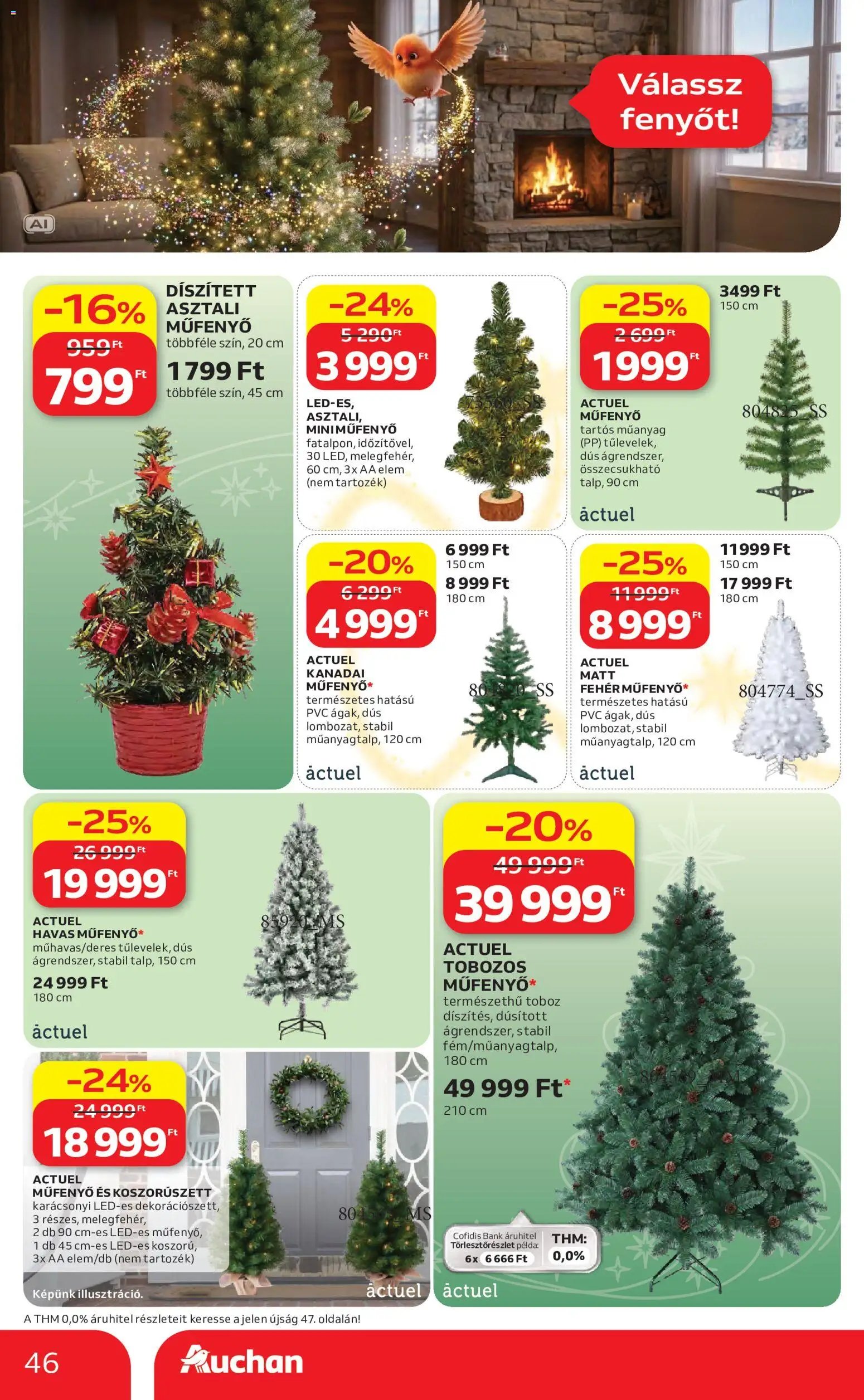 Auchan Karácsony akciós újság 2026.10.22. -tól/től 🧑‍🎄❄️