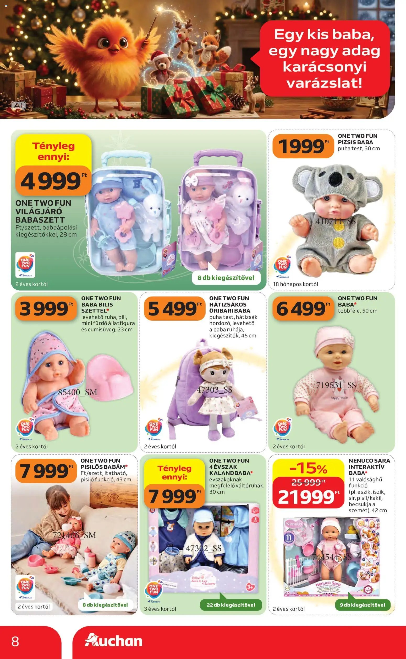 Auchan Karácsony akciós újság 2026.10.22. -tól/től 🧑‍🎄❄️