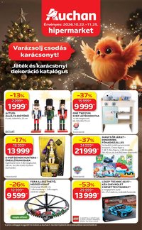 Auchan Karácsony akciós újság 2026.10.22. -tól/től 🧑‍🎄❄️