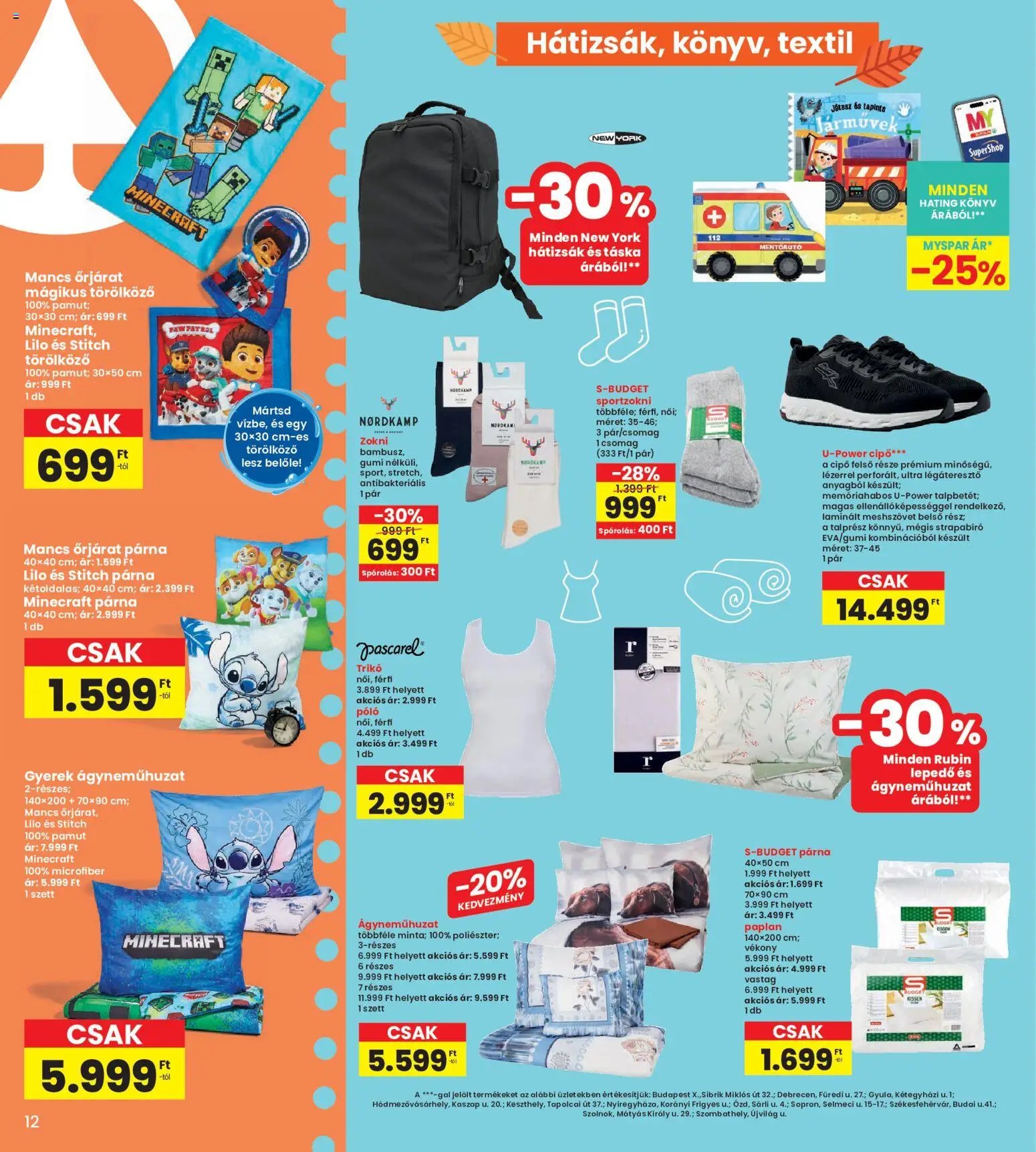 Interspar újság 2026.07.30. Interspar Iskola katalógus