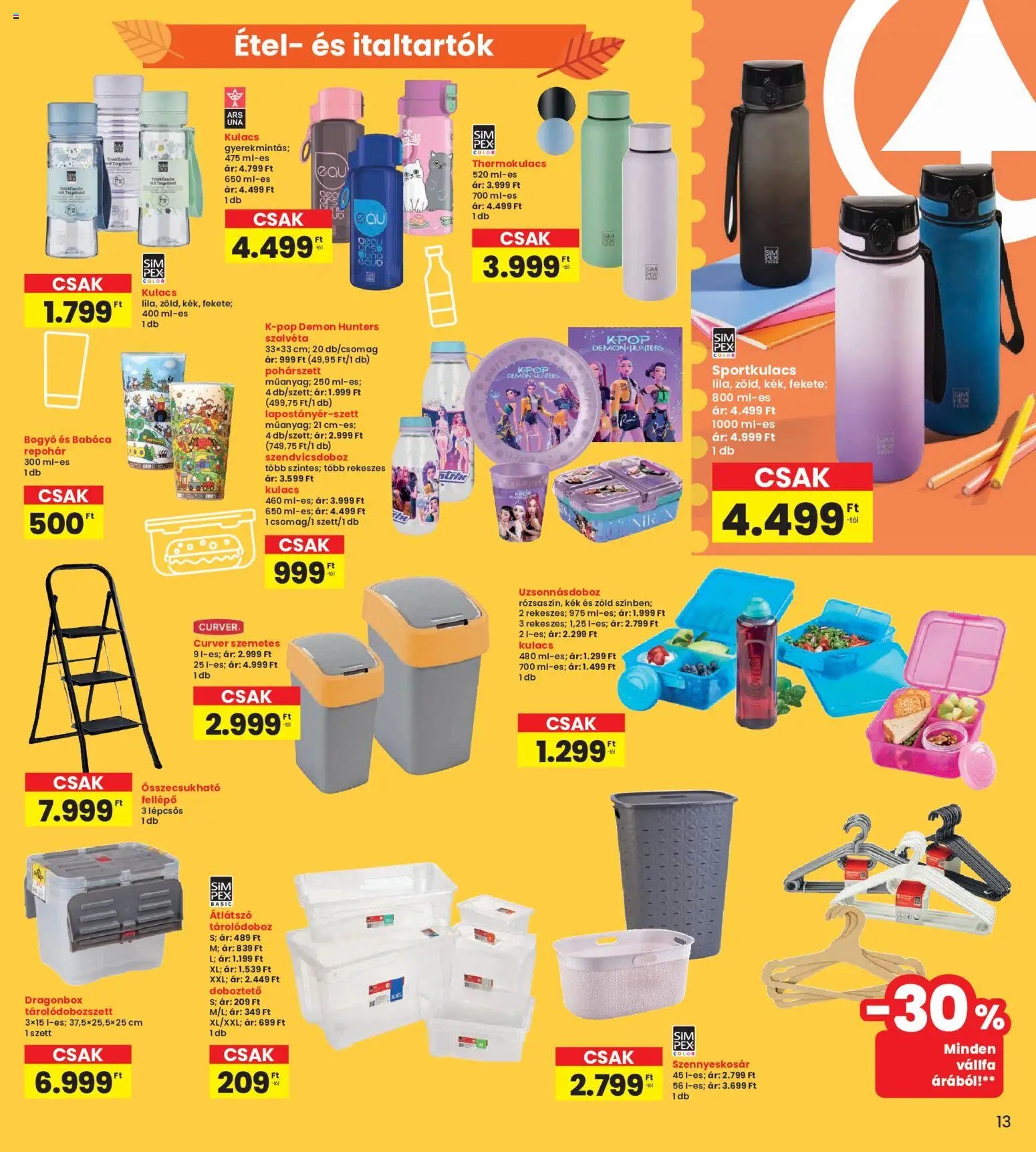 Interspar újság 2026.07.30. Interspar Iskola katalógus
