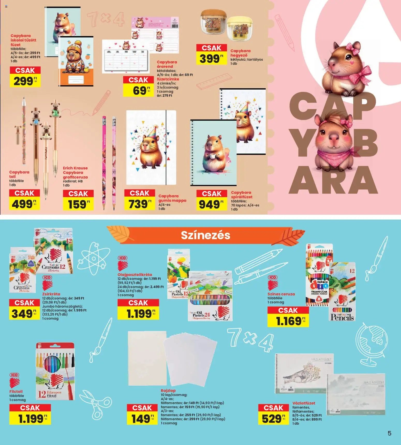 Interspar újság 2026.07.30. Interspar Iskola katalógus