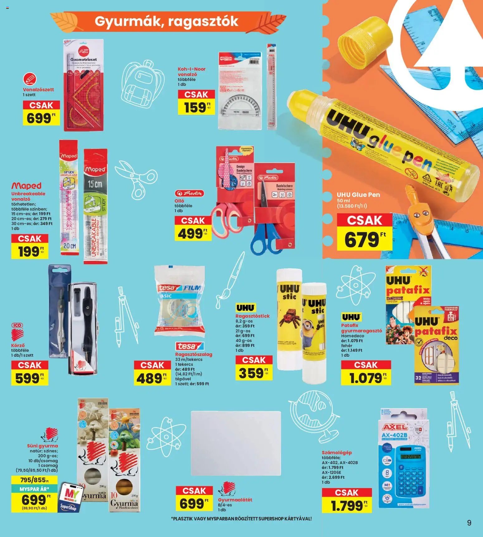 Interspar újság 2026.07.30. Interspar Iskola katalógus