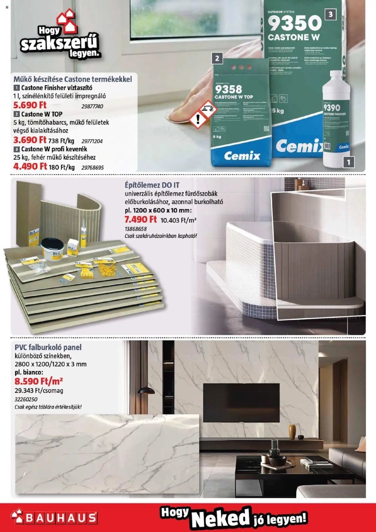 Bauhaus újság 2025.09.03. Akciós újság Bauhaus (2025-09-03 - 2025-11-04)