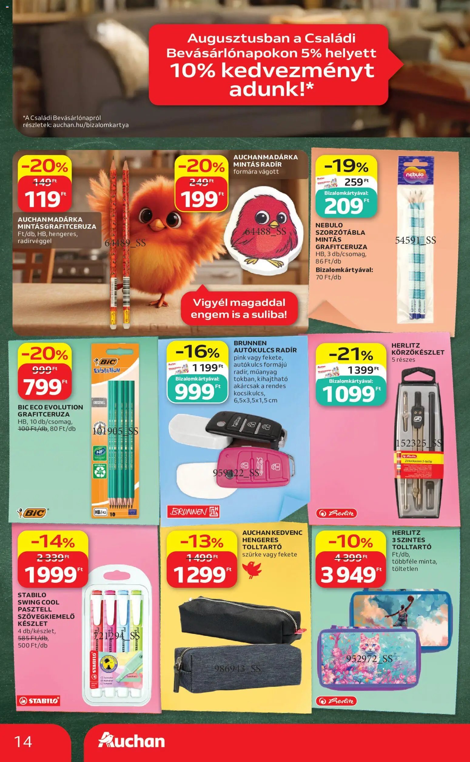 Auchan újság 2026.08.06. Auchan Szupermarket akciós újság