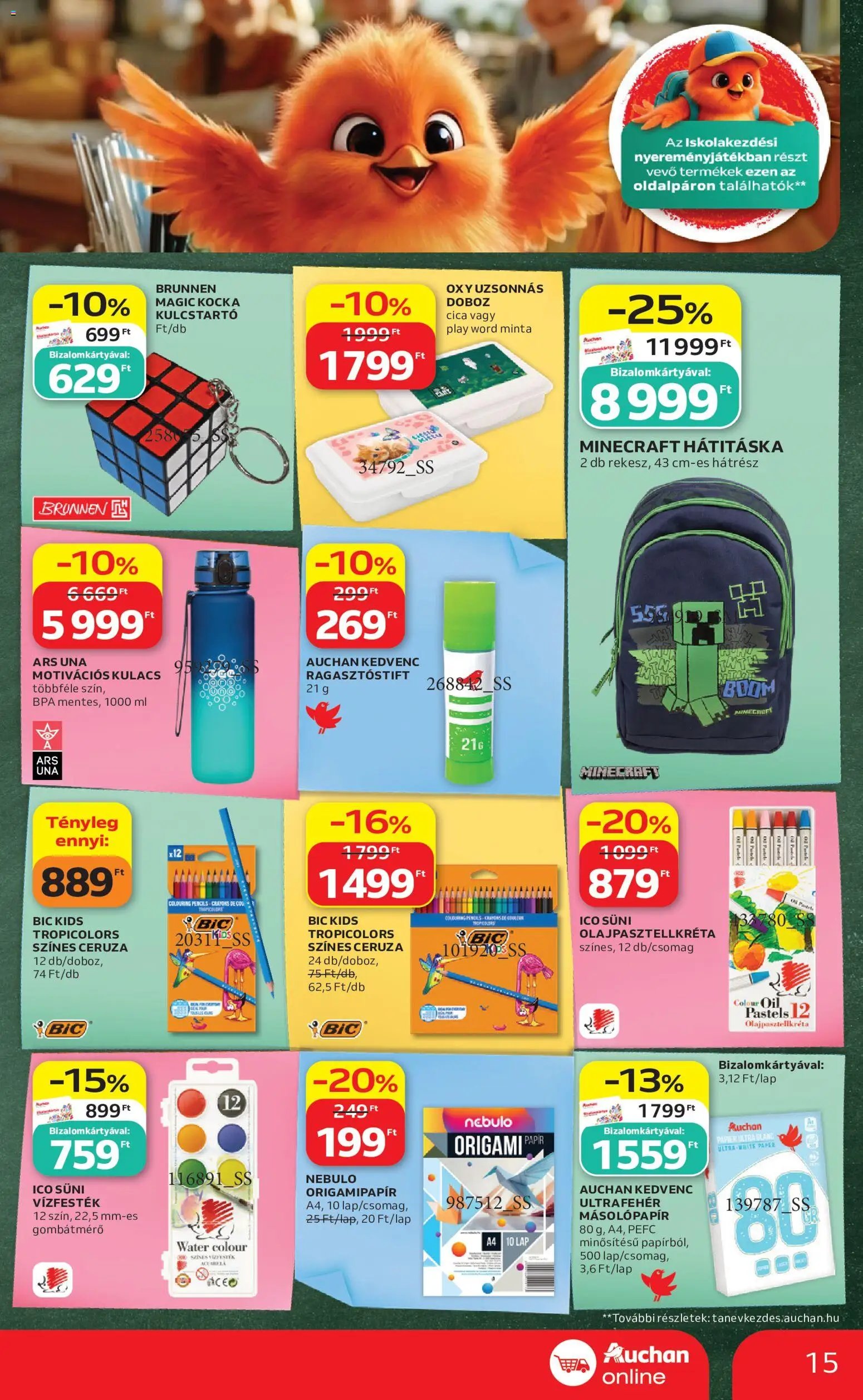 Auchan újság 2026.08.06. Auchan Szupermarket akciós újság