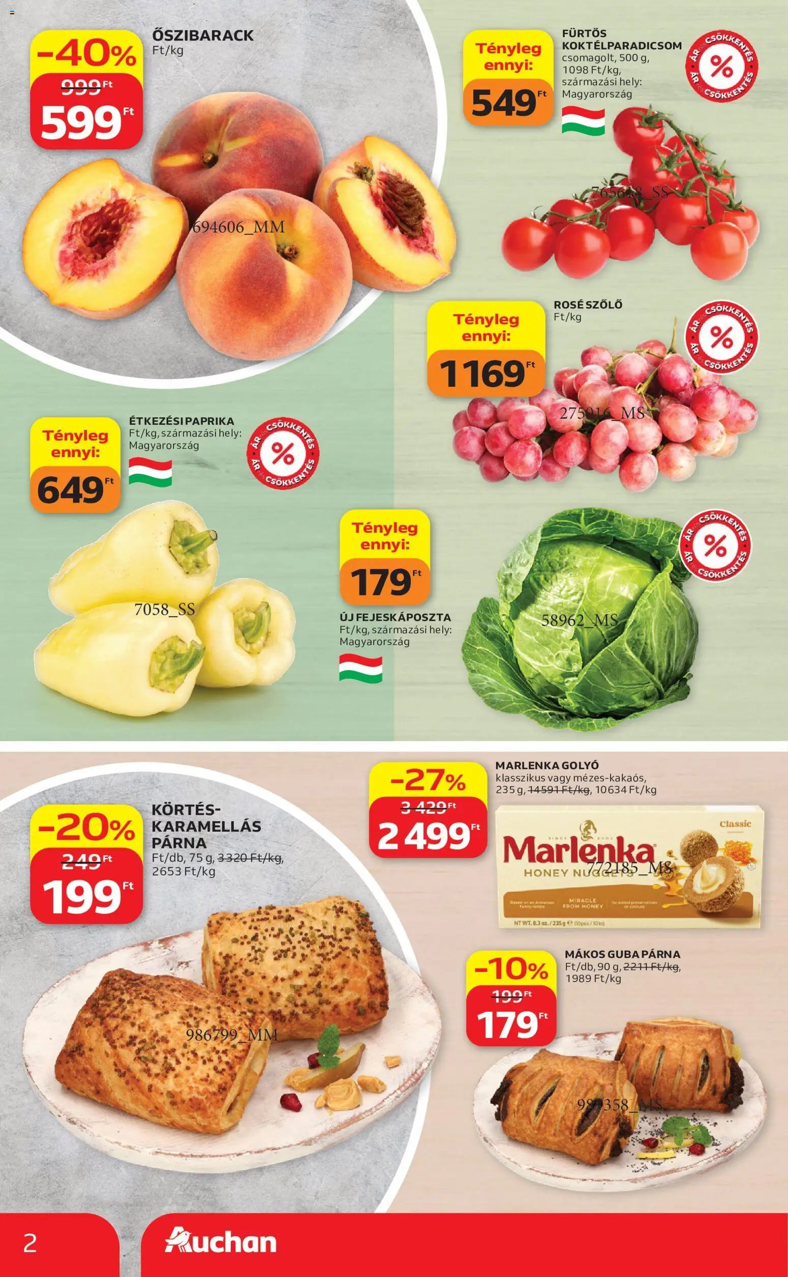 Auchan újság 2026.08.06. Auchan Szupermarket akciós újság