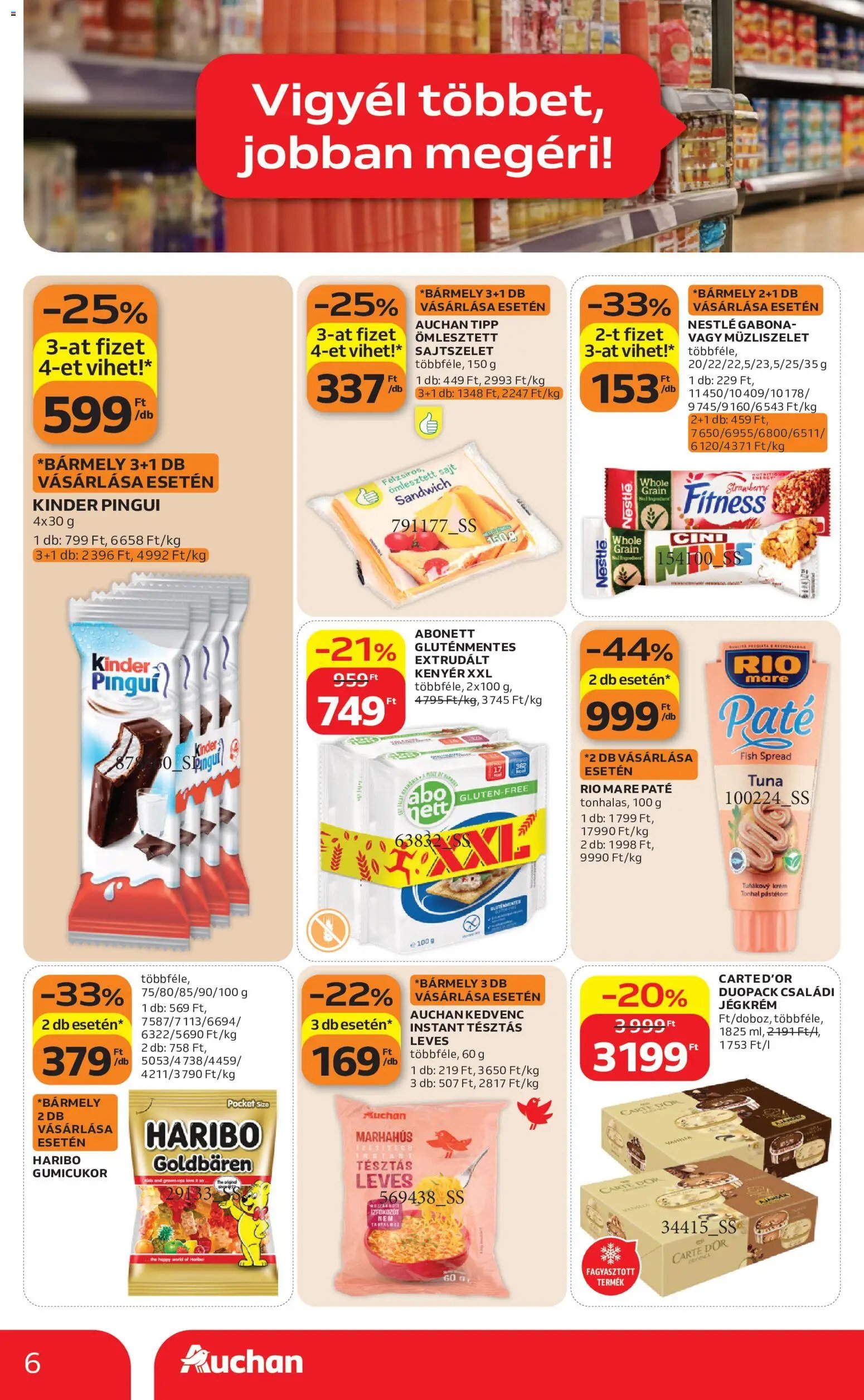 Auchan újság 2026.08.06. Auchan Szupermarket akciós újság