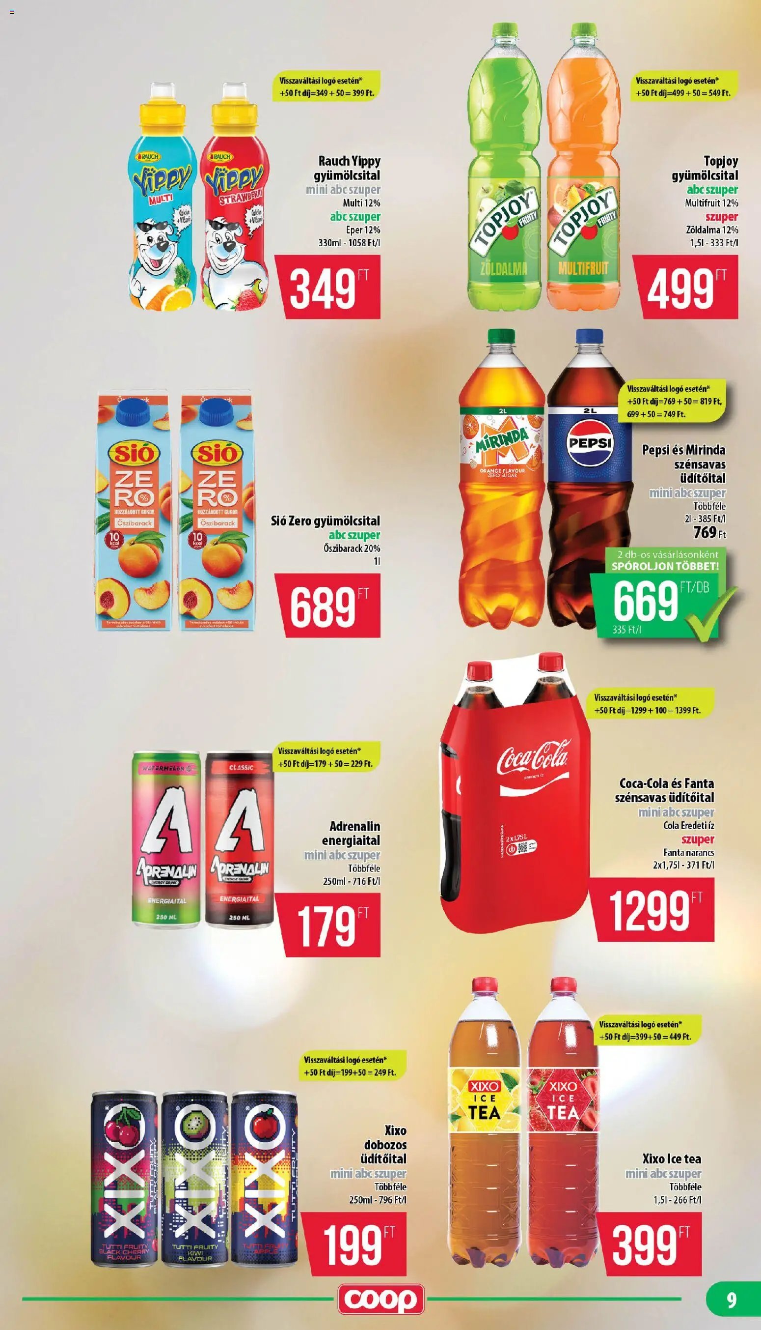 COOP újság 2026.09.17. COOP - Mini & Abc & Szuper / Nyírzem