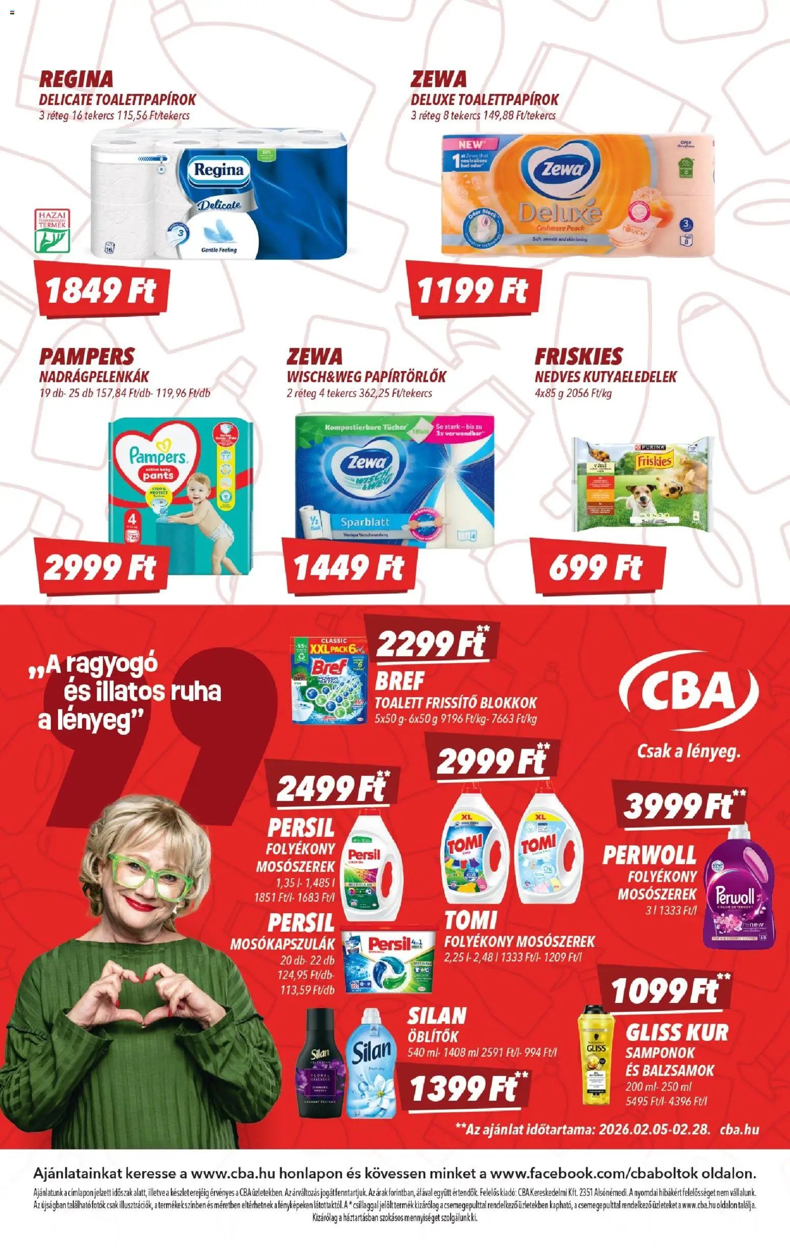 CBA újság 2026.02.12. Akciós újság CBA (2026-02-12 - 2026-02-18)