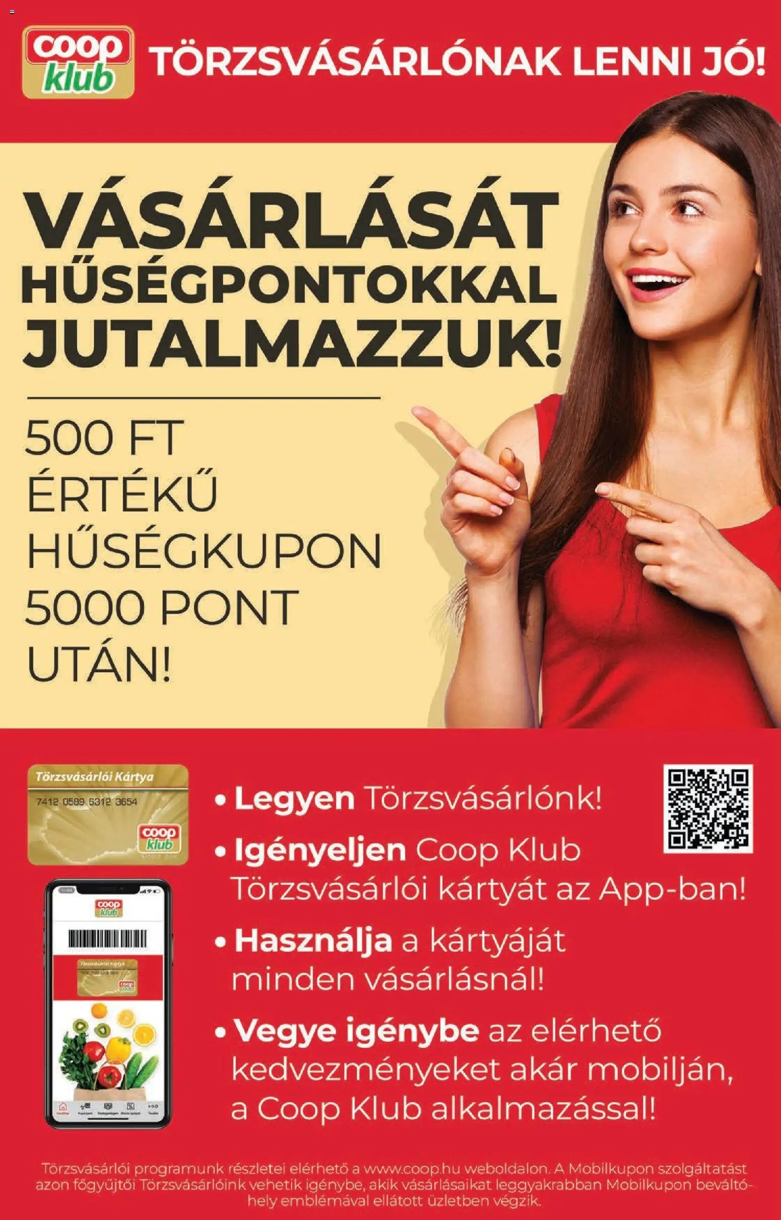 COOP újság 2025.10.30. Tisza - Szuper Plusz (2025-10-30 - 2025-11-05)
