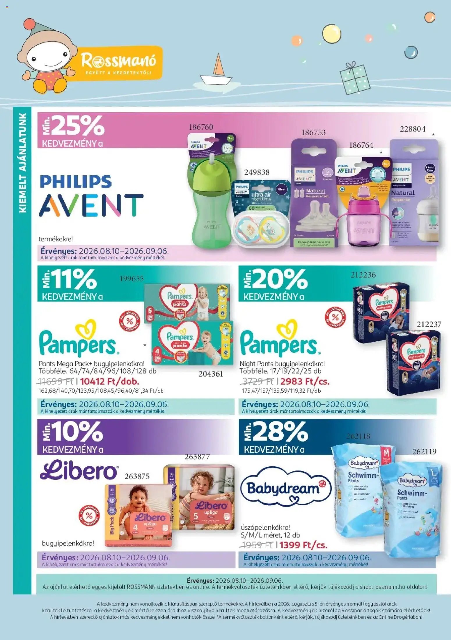 Rossmann újság 2026.08.10. Rossmann Babaprogram
