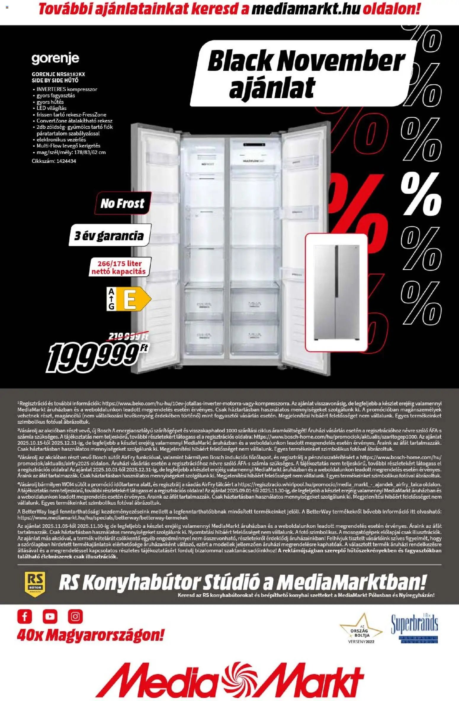 Media Markt újság 2025.11.05. Black Friday (2025-11-05 - 2025-11-30)