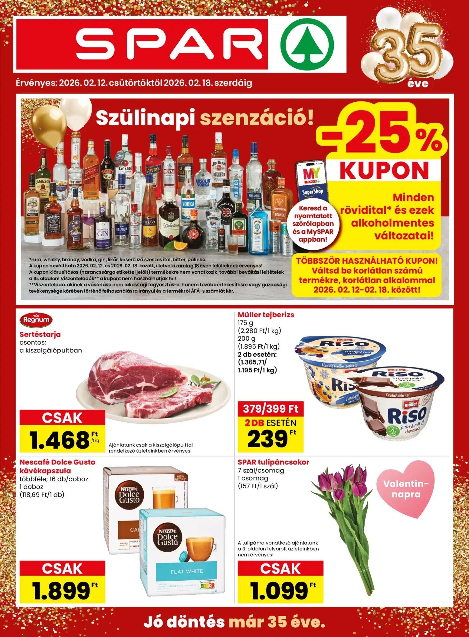 Spar újság 2026.02.12. Akciós újság Spar (2026-02-12 - 2026-02-18)