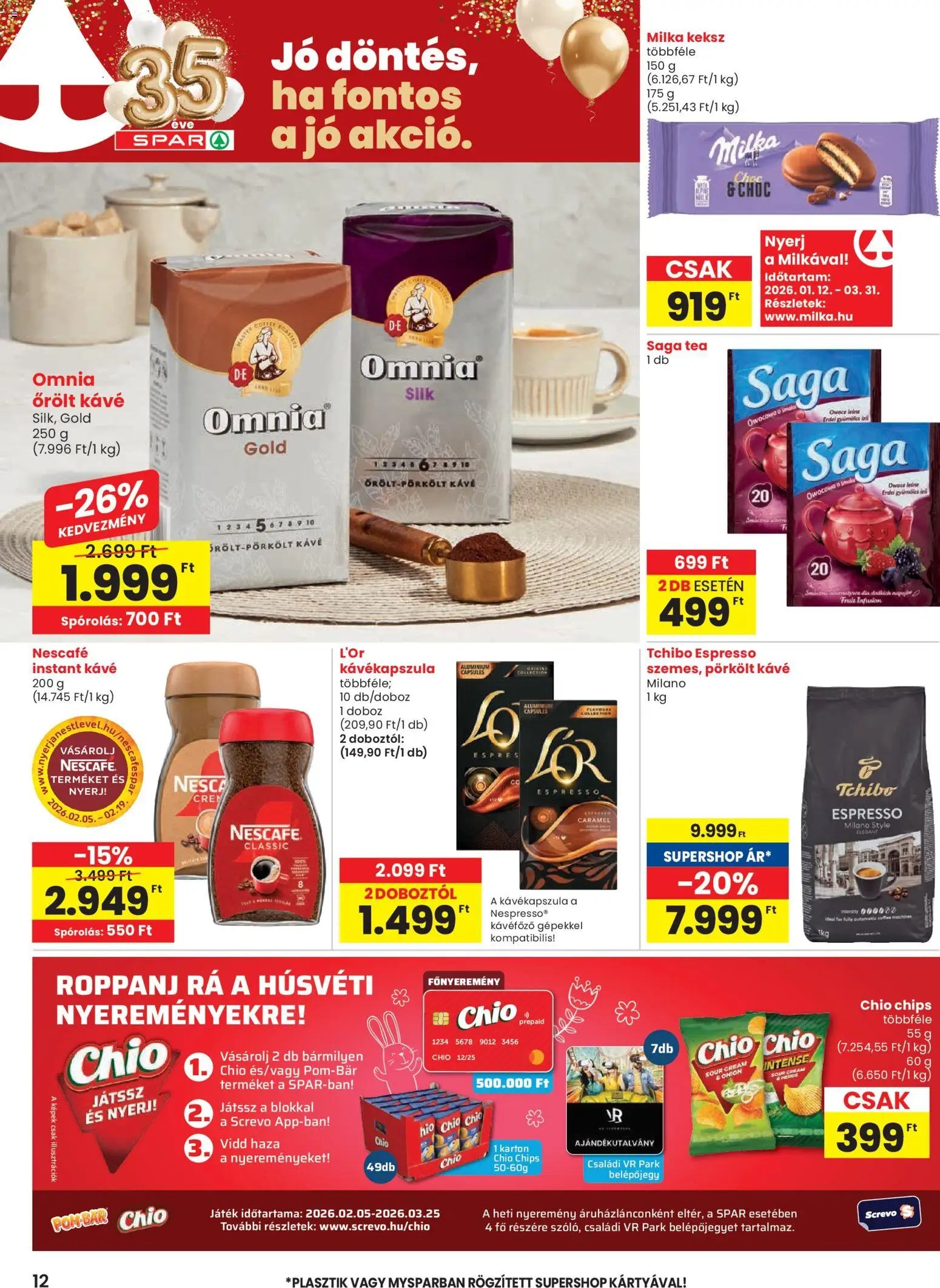 Spar újság 2026.02.12. Akciós újság Spar (2026-02-12 - 2026-02-18)