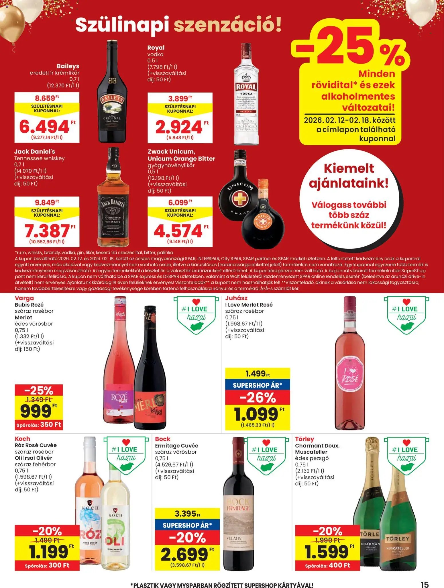 Spar újság 2026.02.12. Akciós újság Spar (2026-02-12 - 2026-02-18)