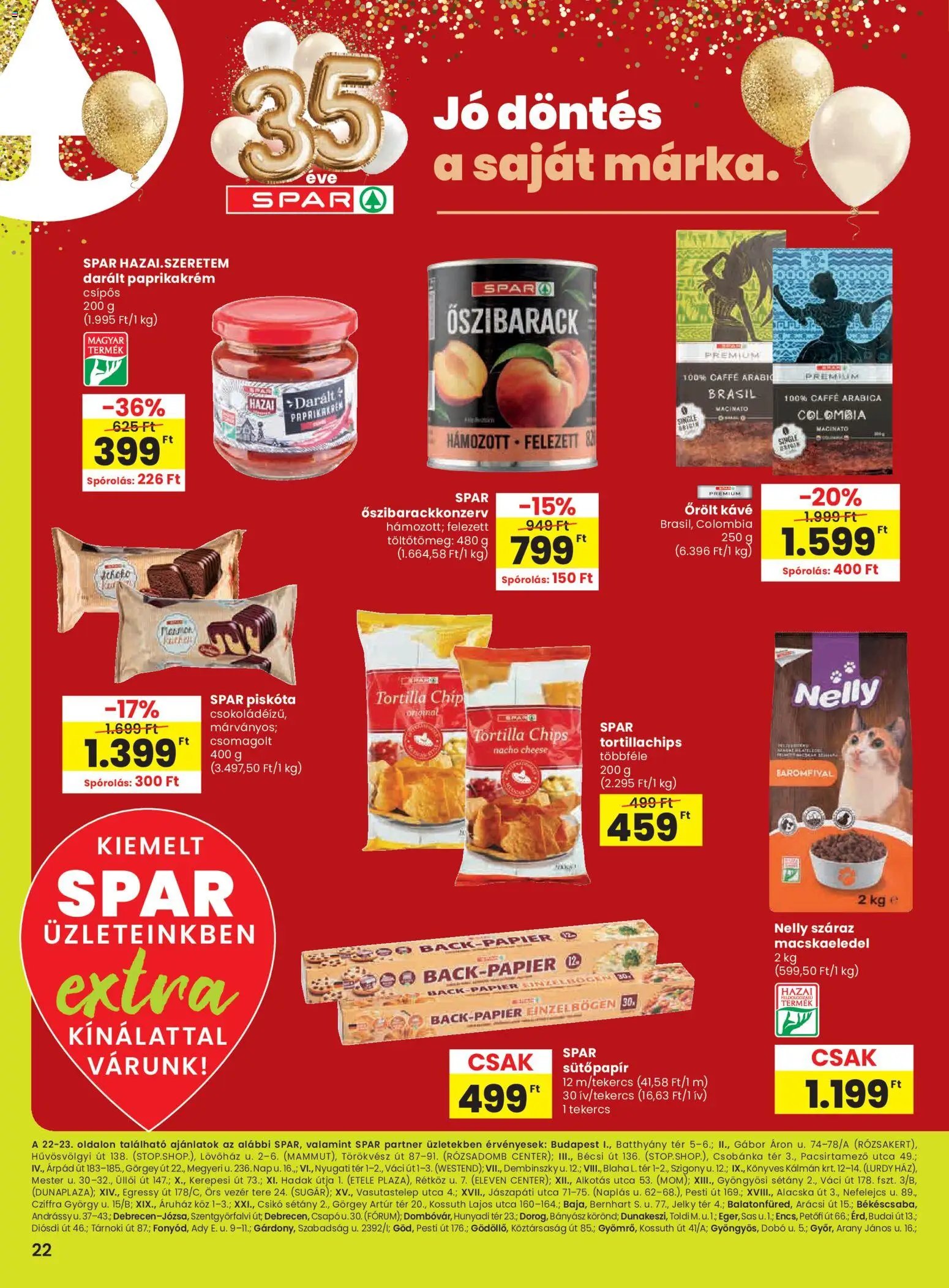 Spar újság 2026.03.26. Spar Extra ajánlat (2026-03-26)