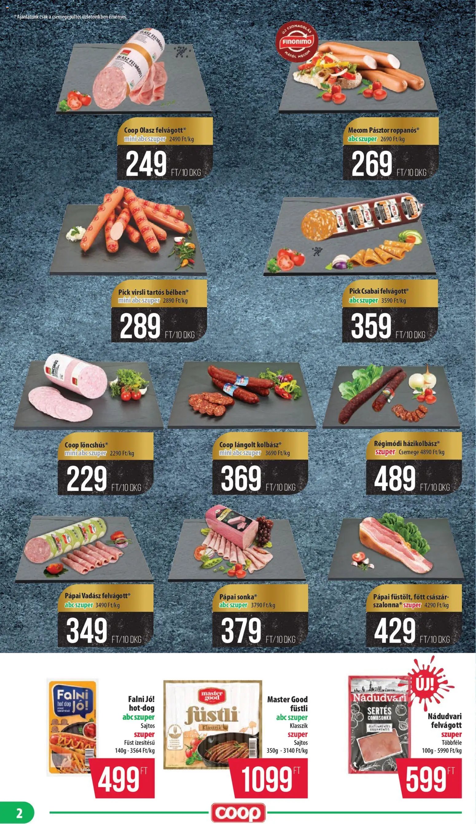 COOP újság 2026.04.23. COOP - Mini & Abc & Szuper / Mecsek (2026-04-23 - 2026-04-29)