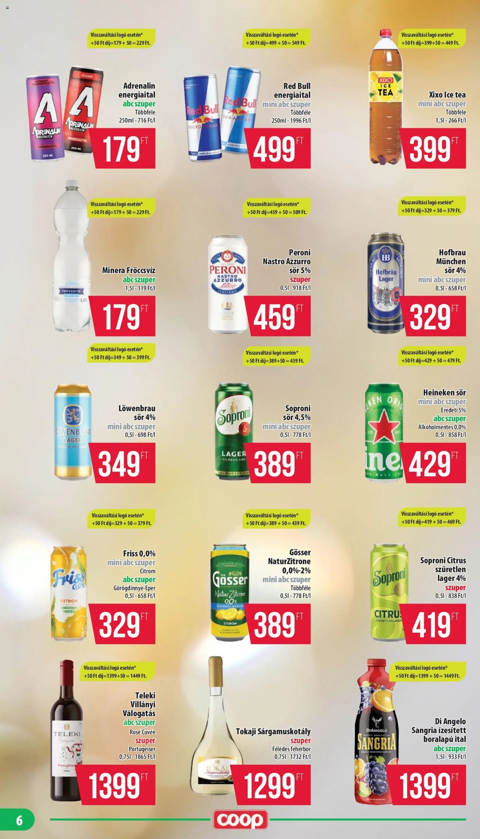 COOP újság 2026.04.23. COOP - Mini & Abc & Szuper / Mecsek (2026-04-23 - 2026-04-29)