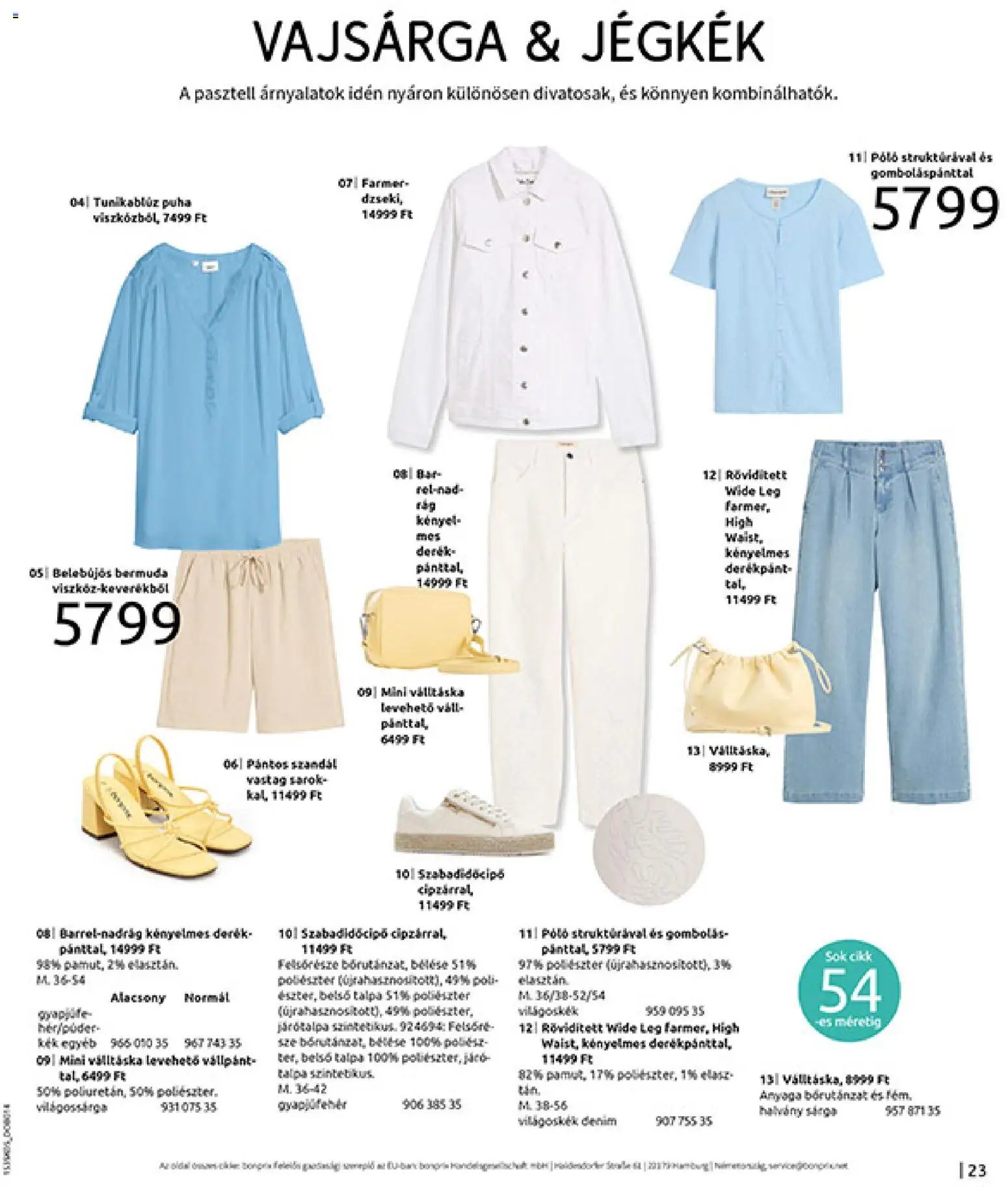 Bonprix újság 2026.05.19. Bonprix katalógus - Nincs mibe napozni? (2026-05-19 - 2026-06-15)