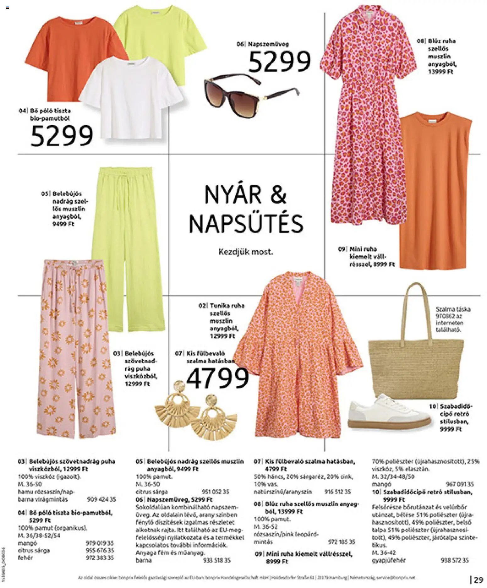 Bonprix újság 2026.05.19. Bonprix katalógus - Nincs mibe napozni? (2026-05-19 - 2026-06-15)