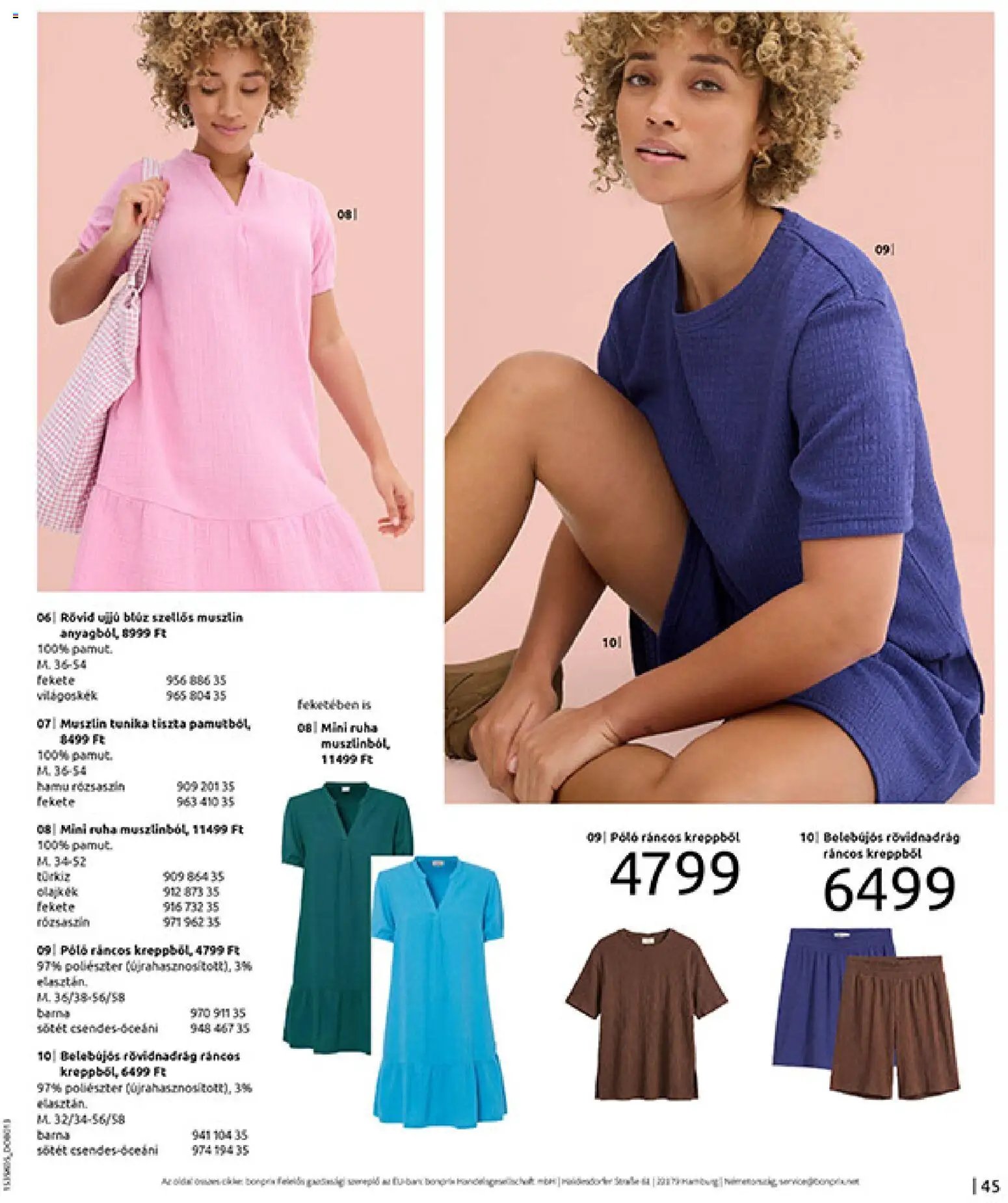 Bonprix újság 2026.05.19. Bonprix katalógus - Nincs mibe napozni? (2026-05-19 - 2026-06-15)
